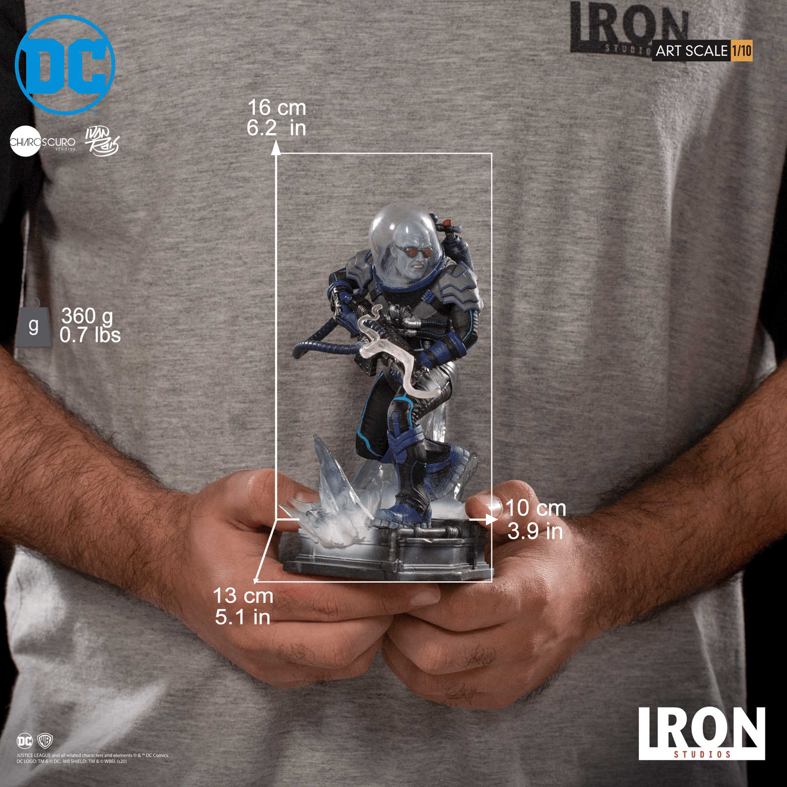 Iron Studios Mr. Freeze Art Scale 1/10 - DC Comics by Ivan Reis Series #5 - Image 6