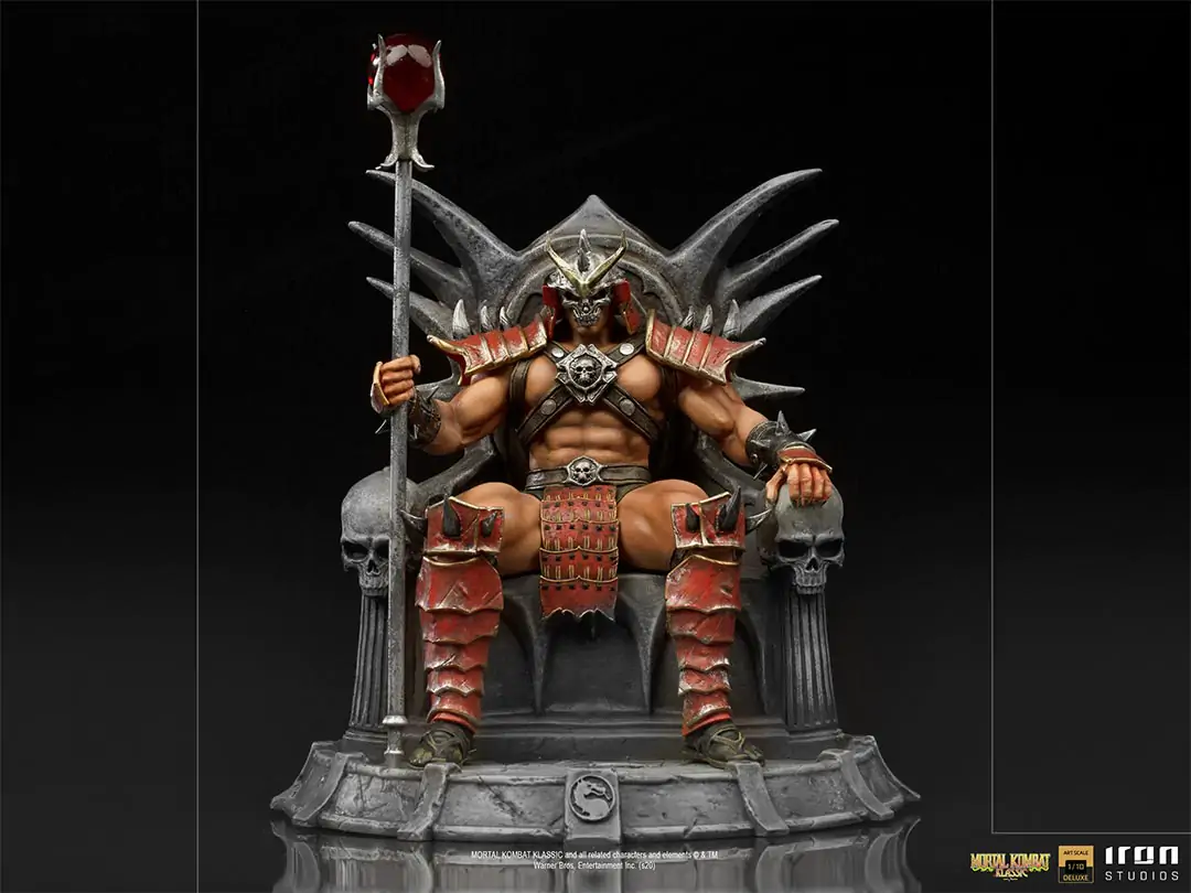 Iron Studios Shao Khan Deluxe Art Scale 1/10 - Mortal Kombat