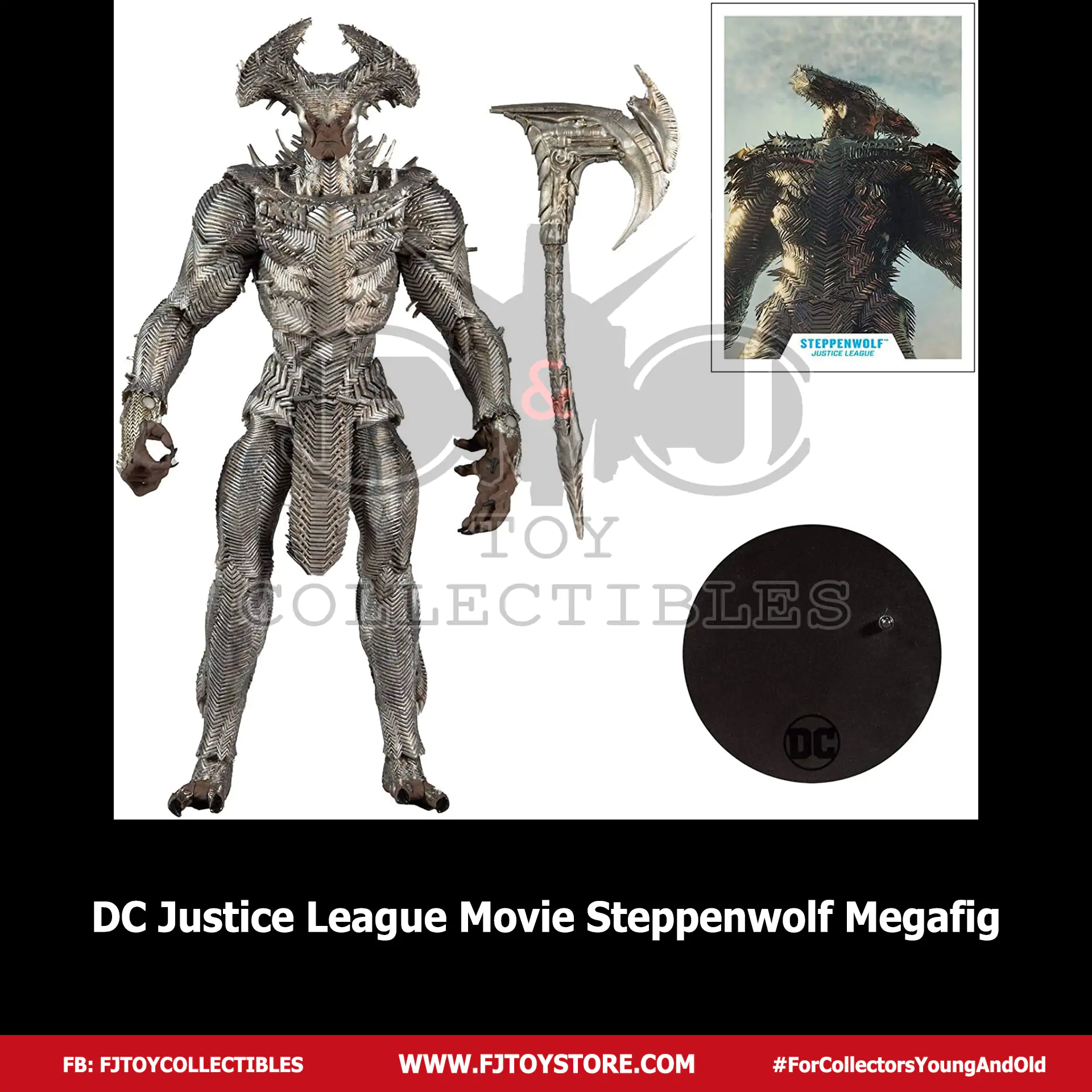 McFarlane Toys DC Justice League Movie Megafigs - Steppenwolf