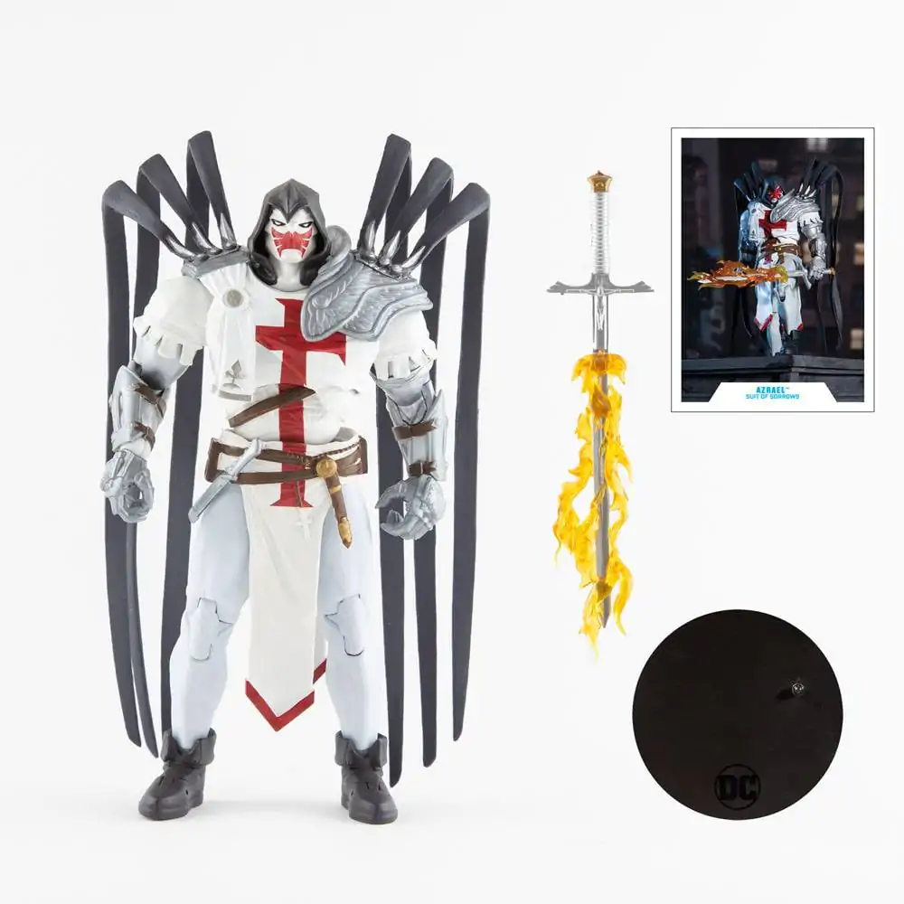 McFarlane Toys DC MULTIVERSE 7IN - AZRAEL SUIT OF SORROWS (GOLD LABEL) - Image 2