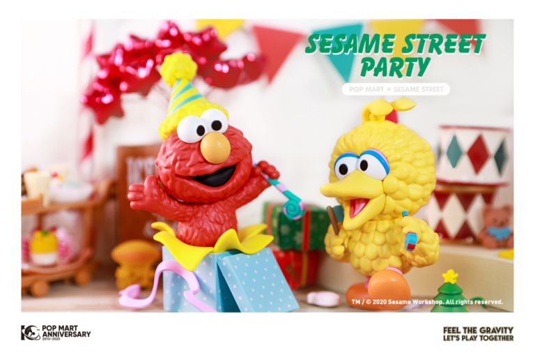 pop mart sesame street party