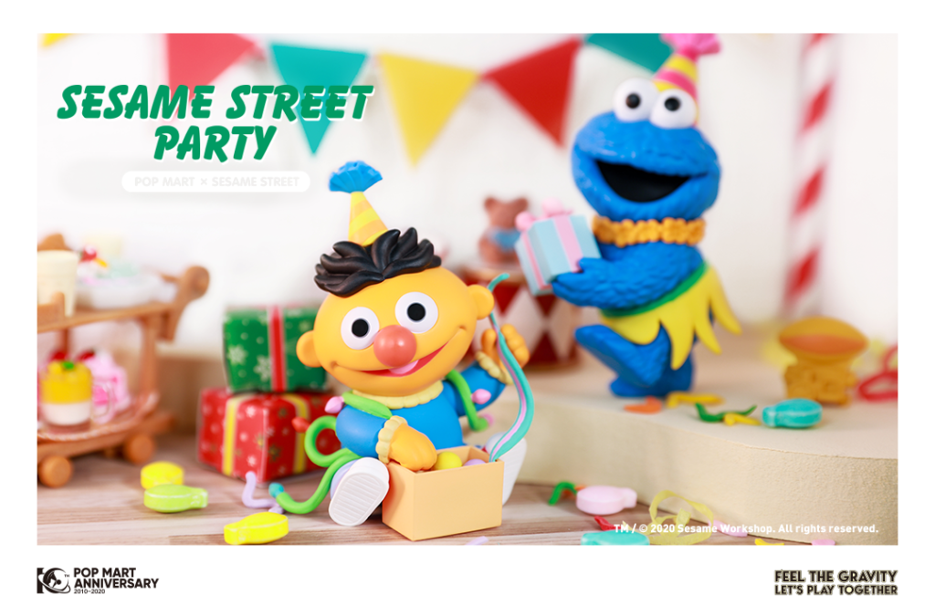 pop mart sesame street party