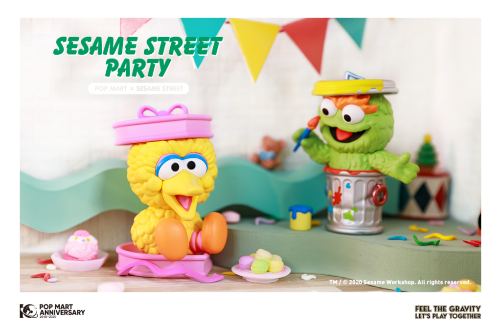 pop mart sesame street party