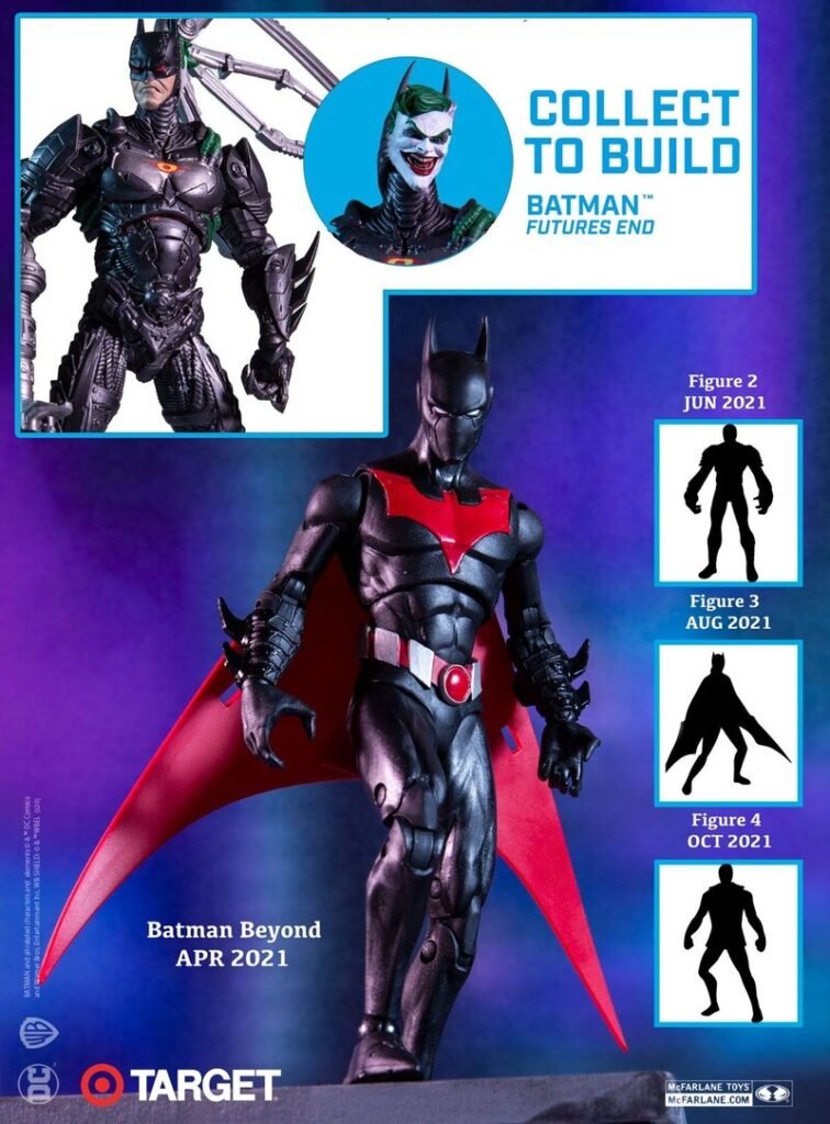 Mcfarlane Toys Dc Multiverse Batman Beyond Futures End Build A Figure Wave Bundle Fandj Toy 4354