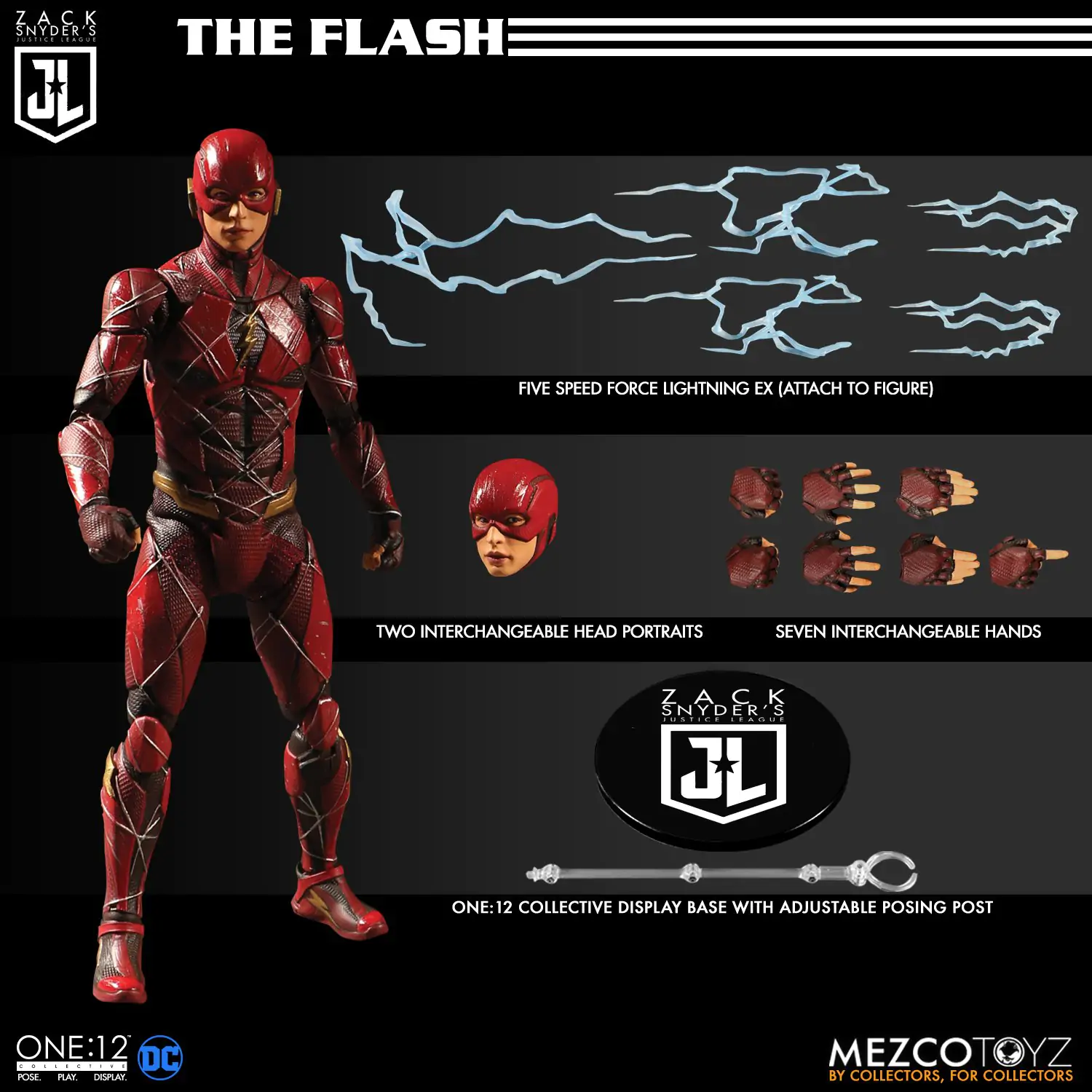 Mezco Toys One:12 Collective Zack Snyder's Justice League Deluxe Steel Boxed Set - Image 9