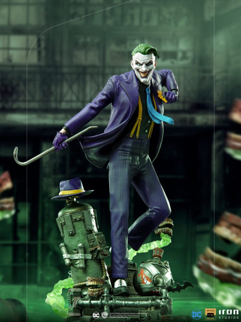 Iron Studios The Joker Deluxe Art Scale 1/10 – DC Comics - F&J Toy ...