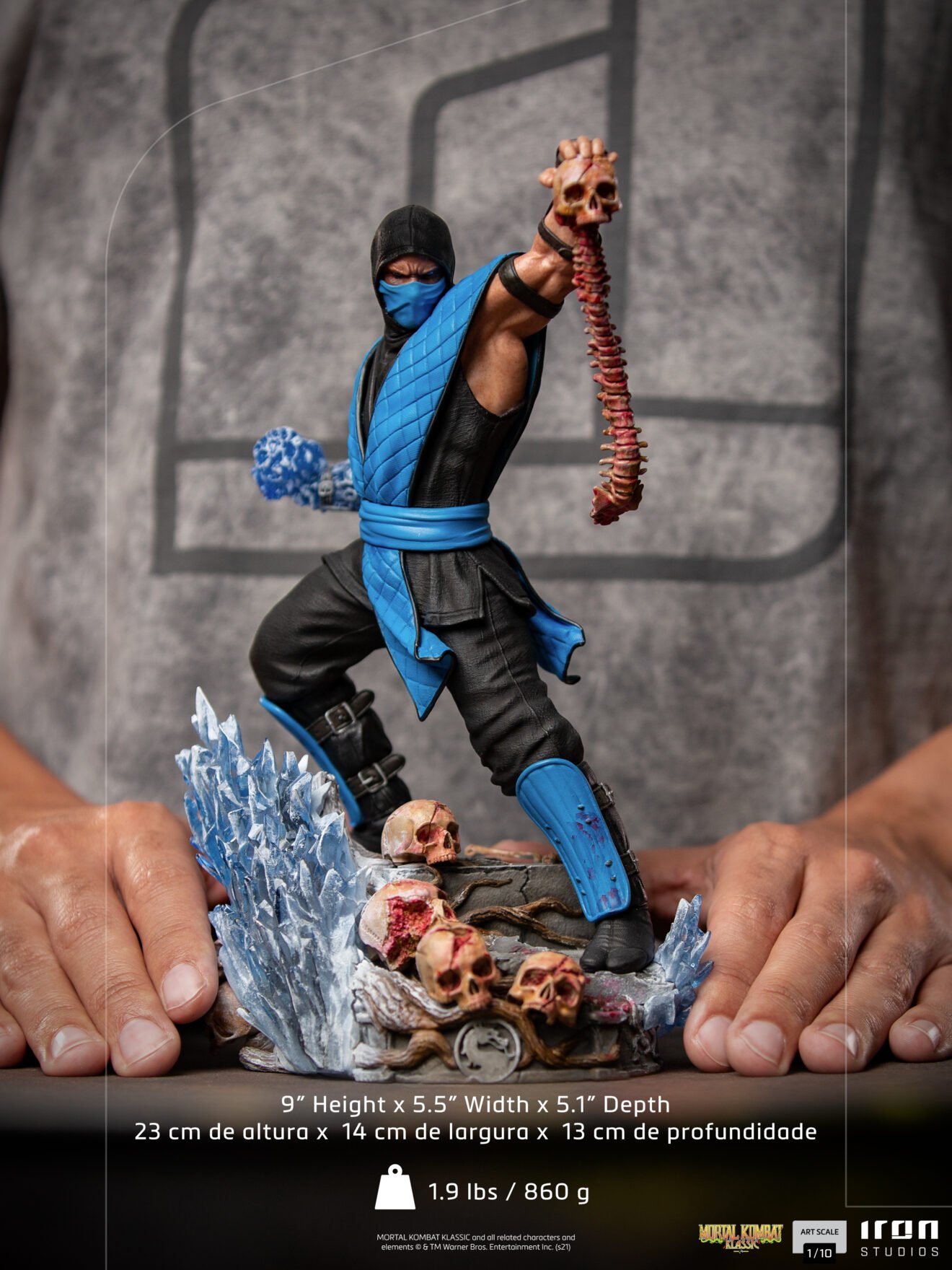 Iron Studios Sub-Zero Art Scale 1/10 – Mortal Kombat - F&J Toy Collectibles