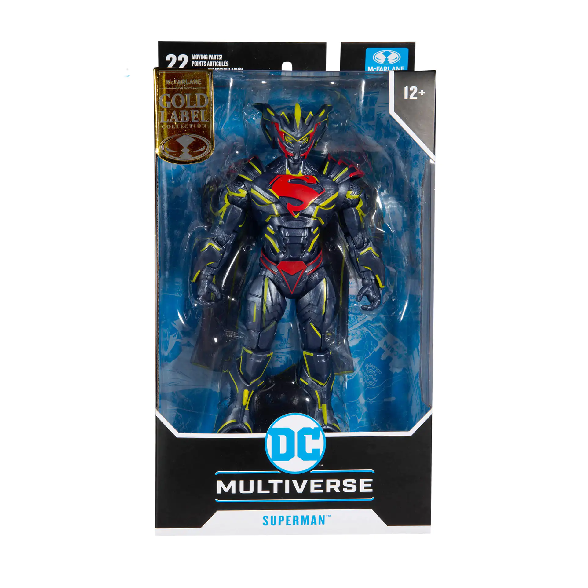 McFarlane Toys DC MULTIVERSE 7IN - SUPERMAN ENERGIZED UNCHAINED ARMOR (GOLD LABEL) - Image 8