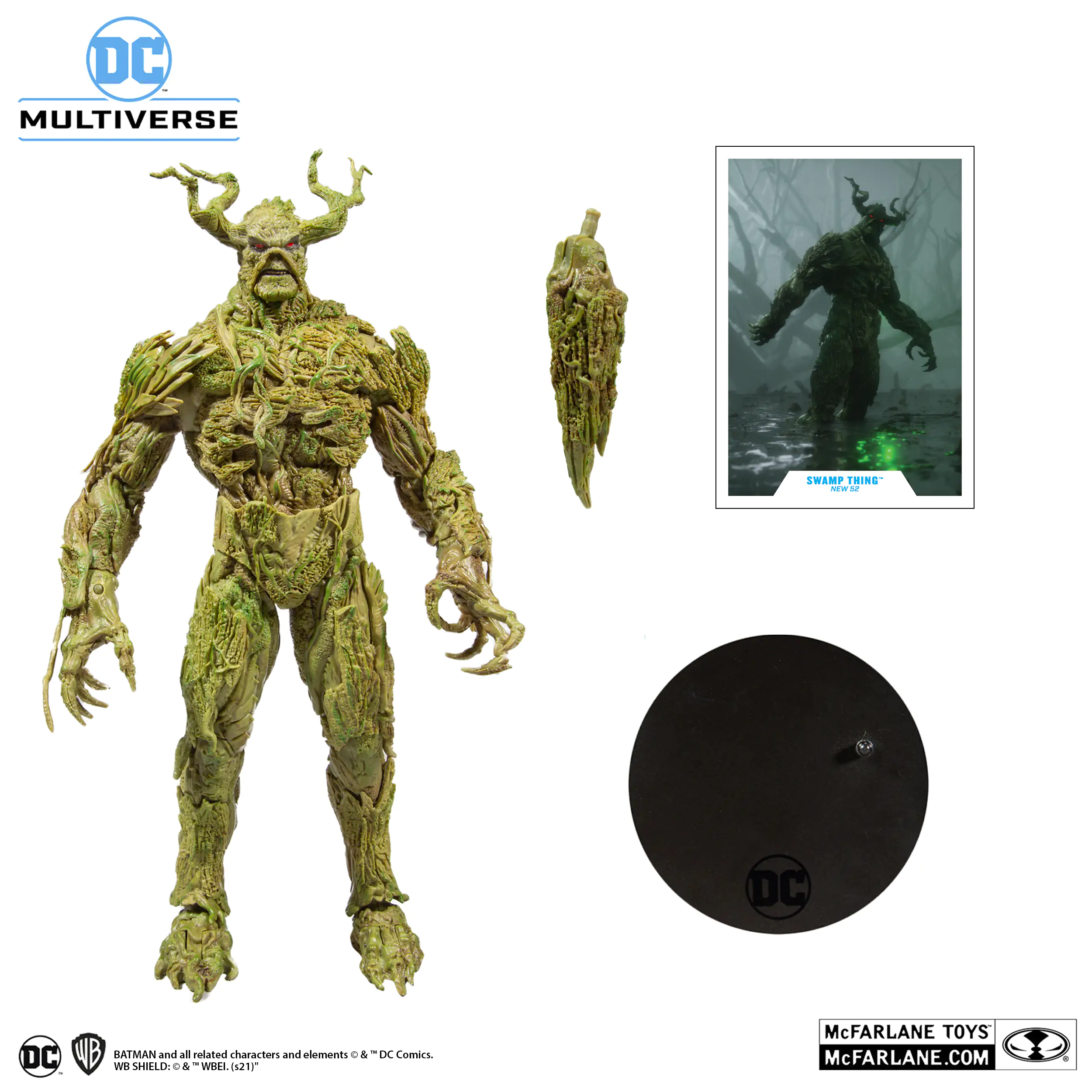 McFarlane Toys DC MEGAFIG - SWAMPTHING "VARIANT EDITION" - Image 3