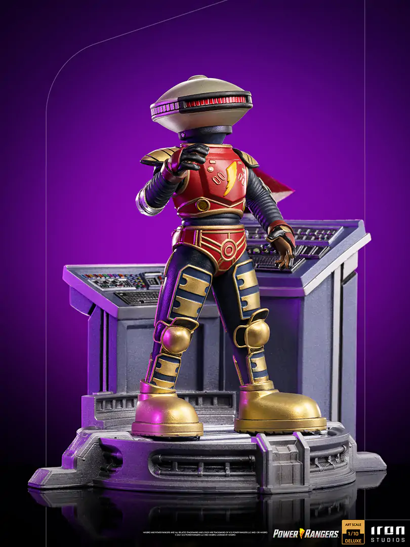 Iron Studios Alpha 5 Deluxe - Mighty Morphin Power Rangers - Art Scale 1/10