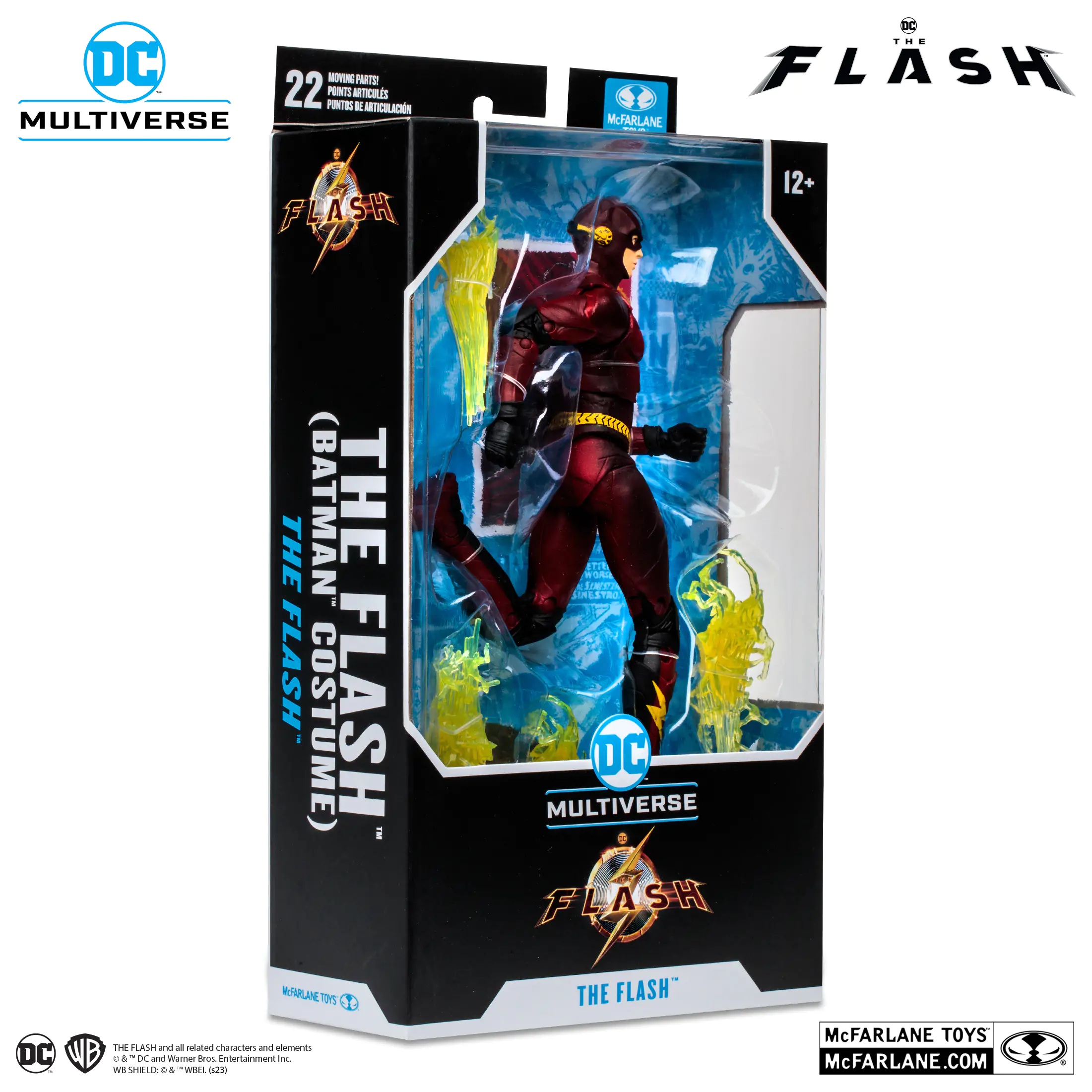 McFarlane Toys THE FLASH (BATMAN COSTUME) (THE FLASH MOVIE) - Image 9