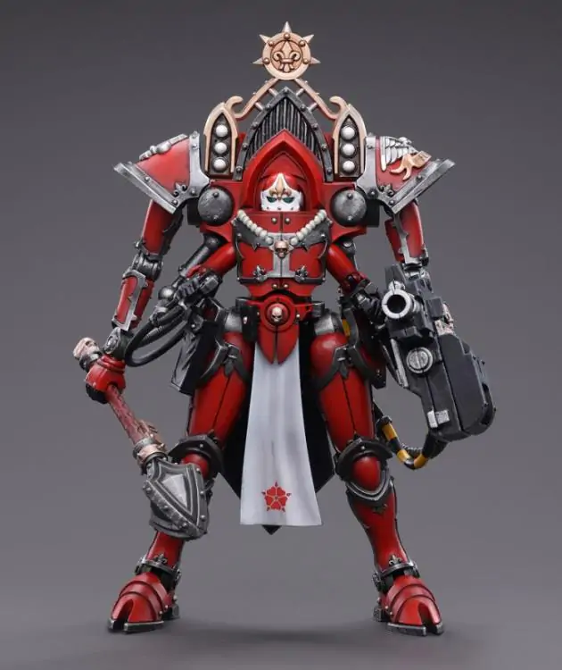 Joy Toy Warhammer 40K Adepta Sororitas Paragon Warsuit Order of the Bloody Rose Sister Merewal 1/18 Scale Figure - Image 10