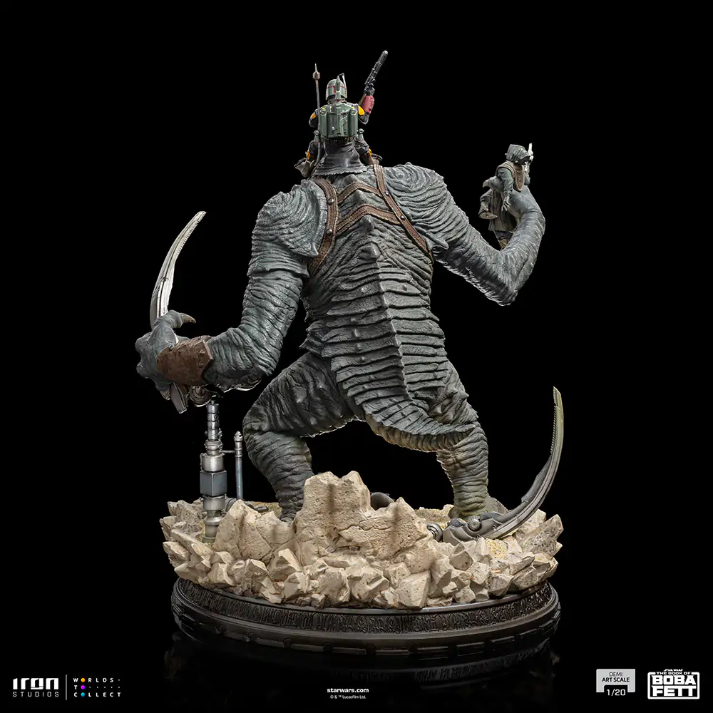 Iron Studios Boba Fett and Rancor Book of Boba Fett Demi Art Scale 1/20 (FREE SHIPPING Within Metro Manila) - Image 15