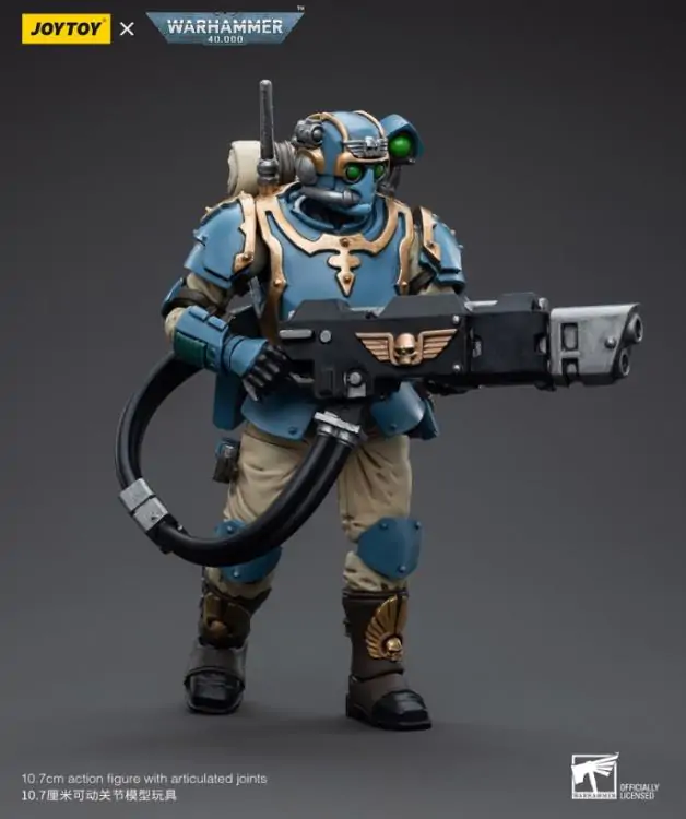 Joy Toy Warhammer 40k Astra Militarum Tempestus 55th Kappic Eagles Hot-Shot Volley Gunner 1/18 Scale Figure - Image 5