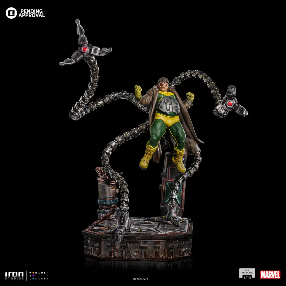 Iron Studios Doctor Octopus - Spider-man vs Villains - Art Scale 1/10 (FREE A4 Poster) - Image 5