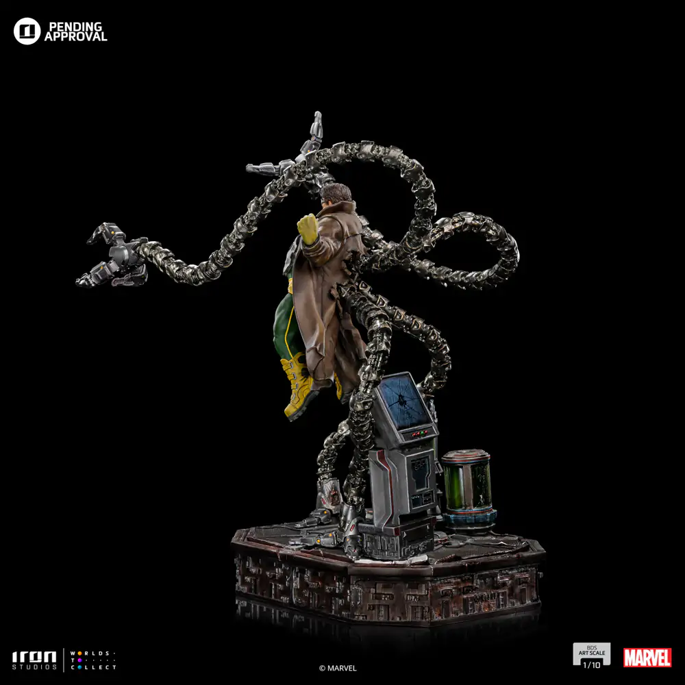 Iron Studios Doctor Octopus - Spider-man vs Villains - Art Scale 1/10 (FREE A4 Poster) - Image 2