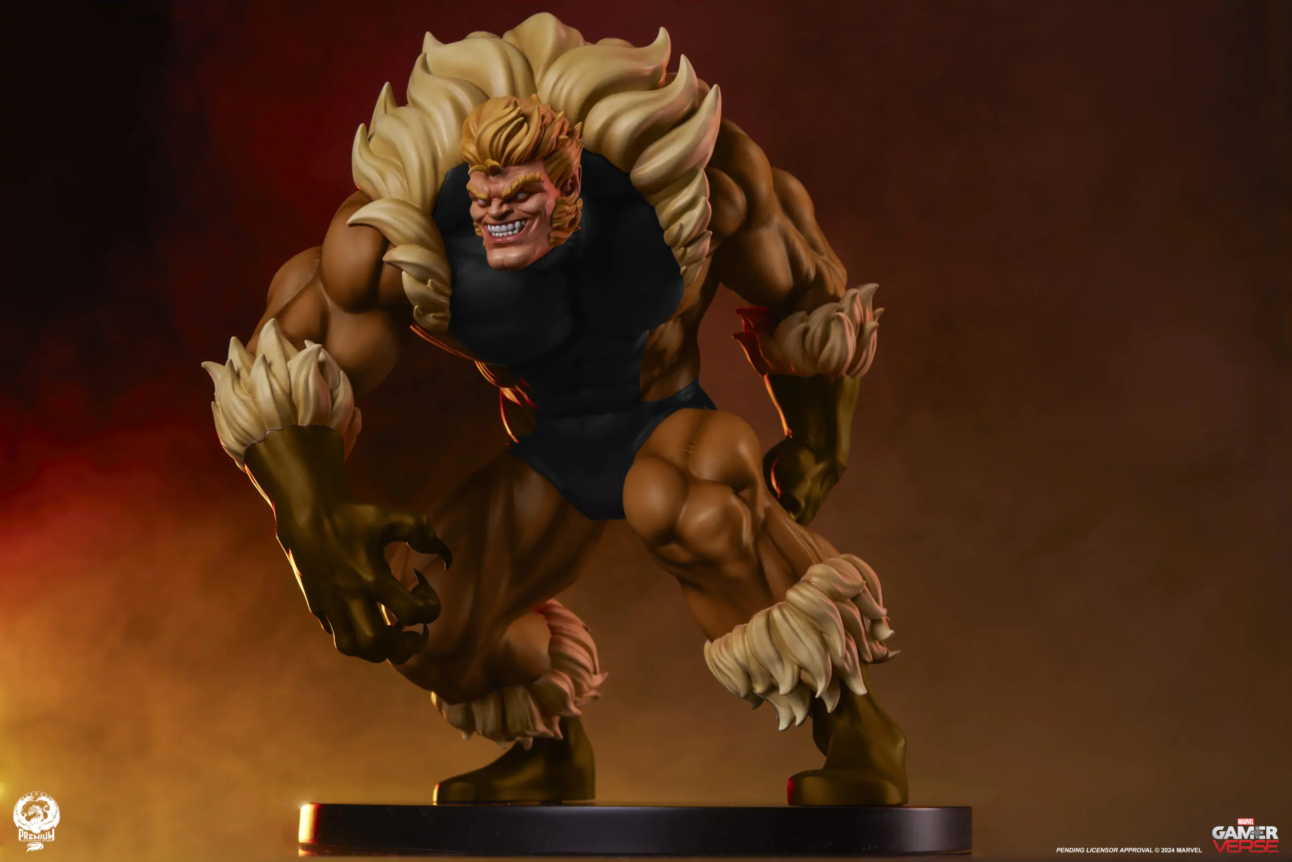 PCS Collectibles Marvel Gamerverse Classics Sabretooth (Classic Edition) 1/10 Scale Statue - Image 3