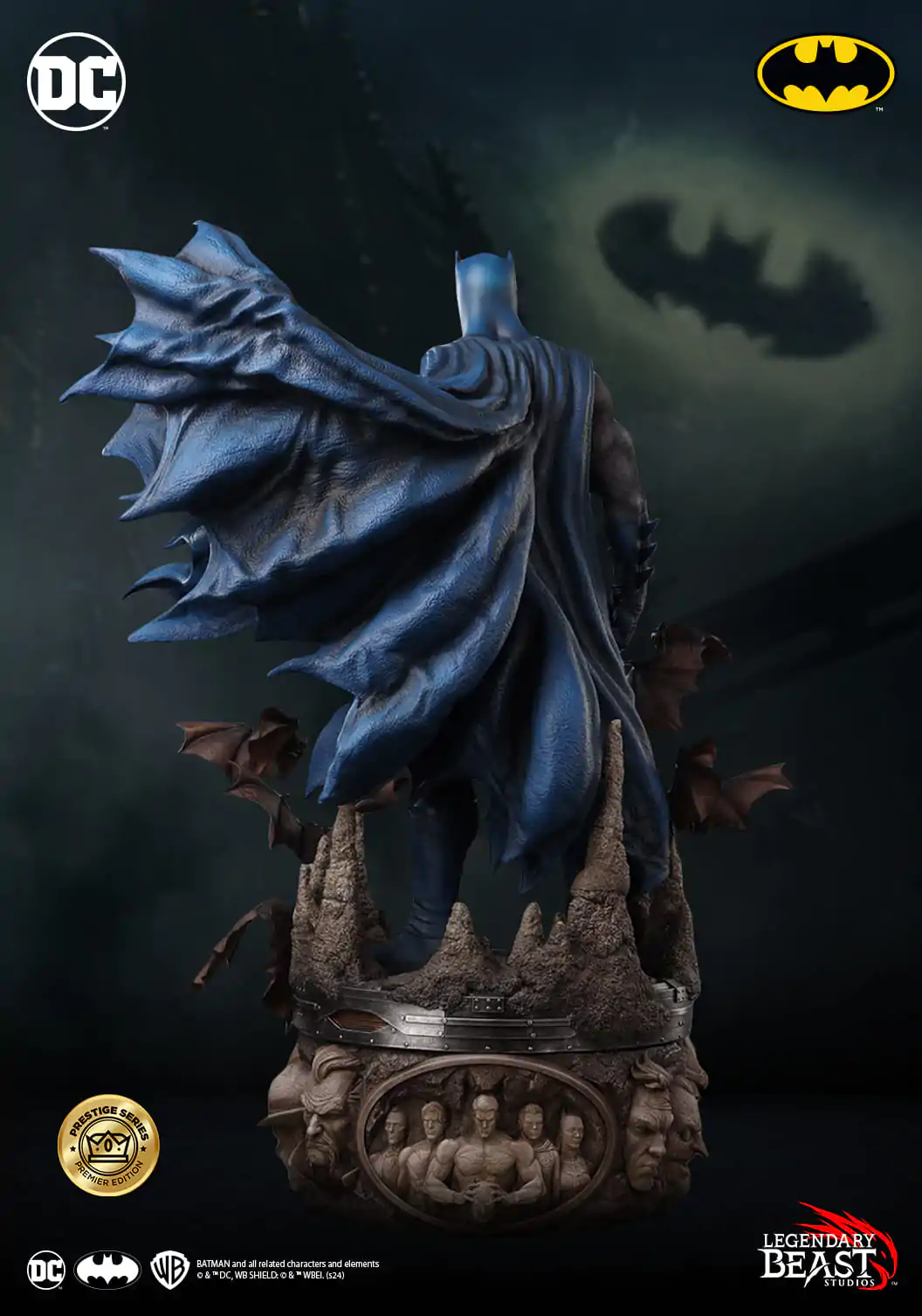 Legendary Beast Studios BATMAN PREMIER EDITION BLUE/GRAY (1/3 Scale) (FREE DELIVERY Within Metro Manila) - Image 4