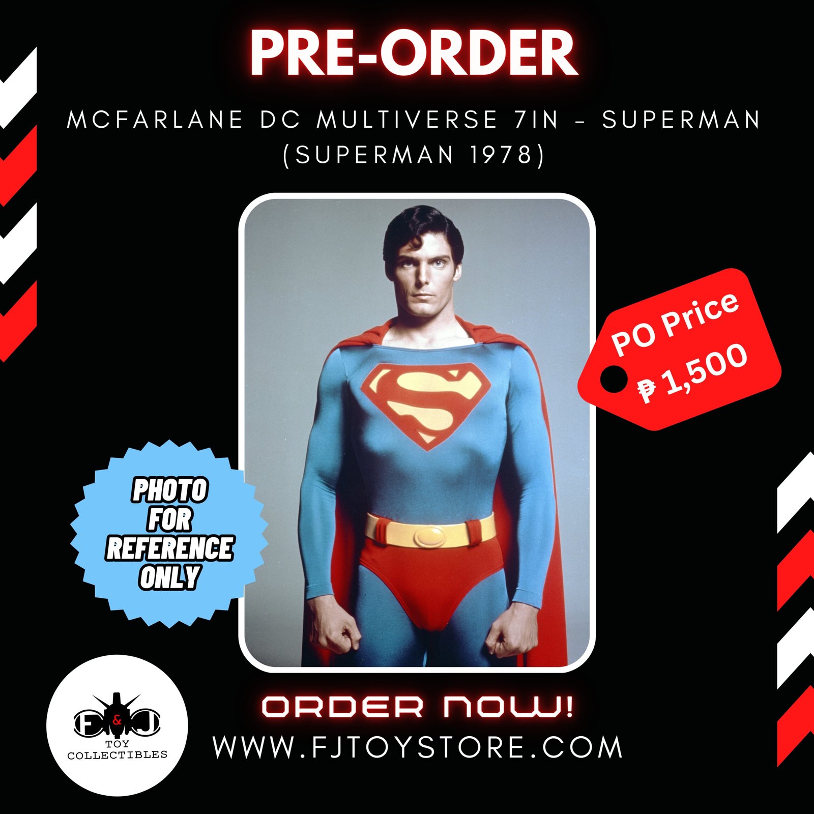 McFarlane DC MULTIVERSE 7IN - SUPERMAN (SUPERMAN 1978)