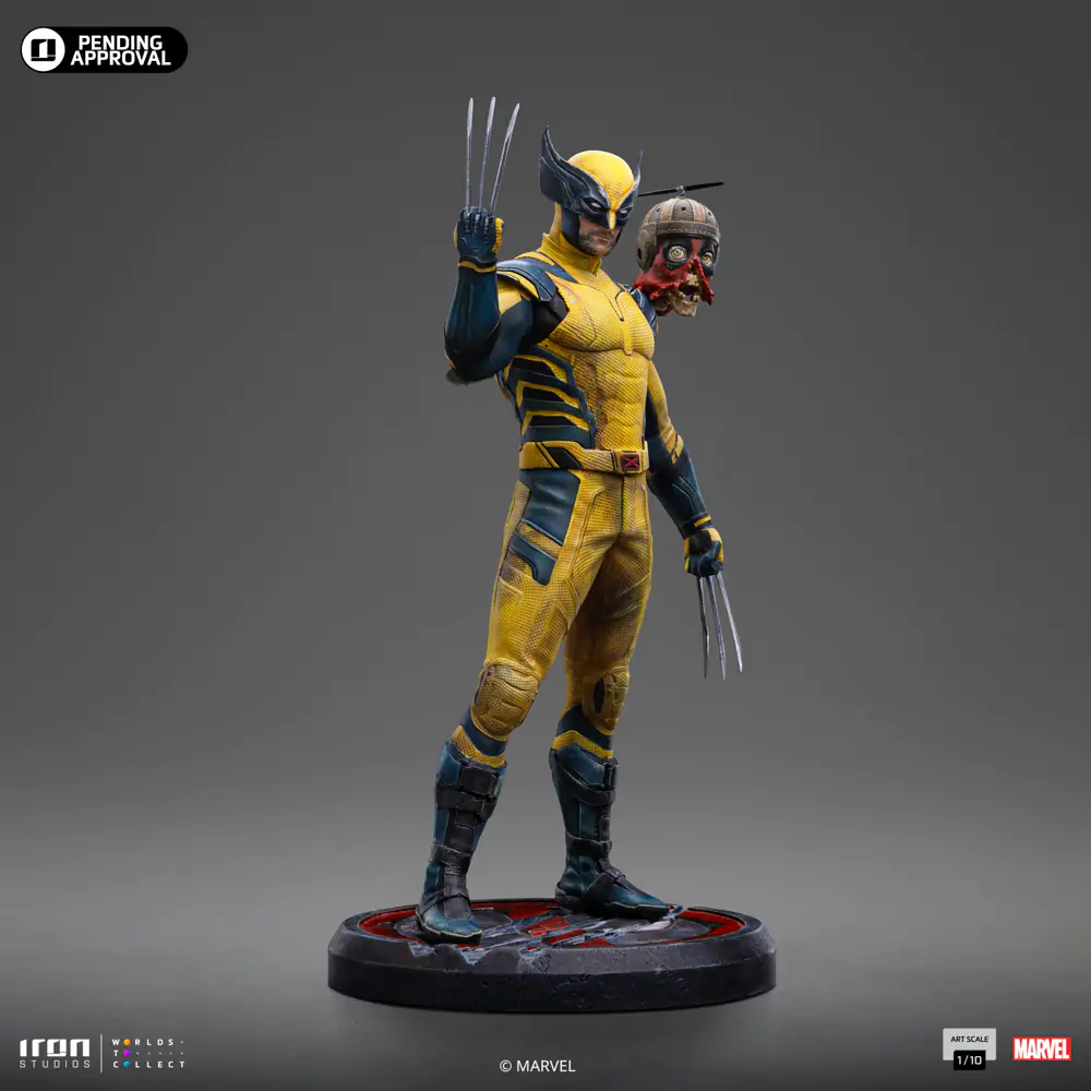 Iron Studios Wolverine - Deadpool & Wolverine - Art Scale 1/10 (FREE A4 Poster) - Image 14