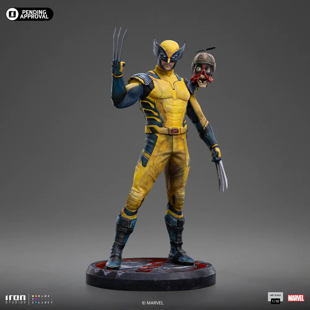 Iron Studios Wolverine - Deadpool & Wolverine - Art Scale 1/10 (FREE A4 Poster) - Image 10
