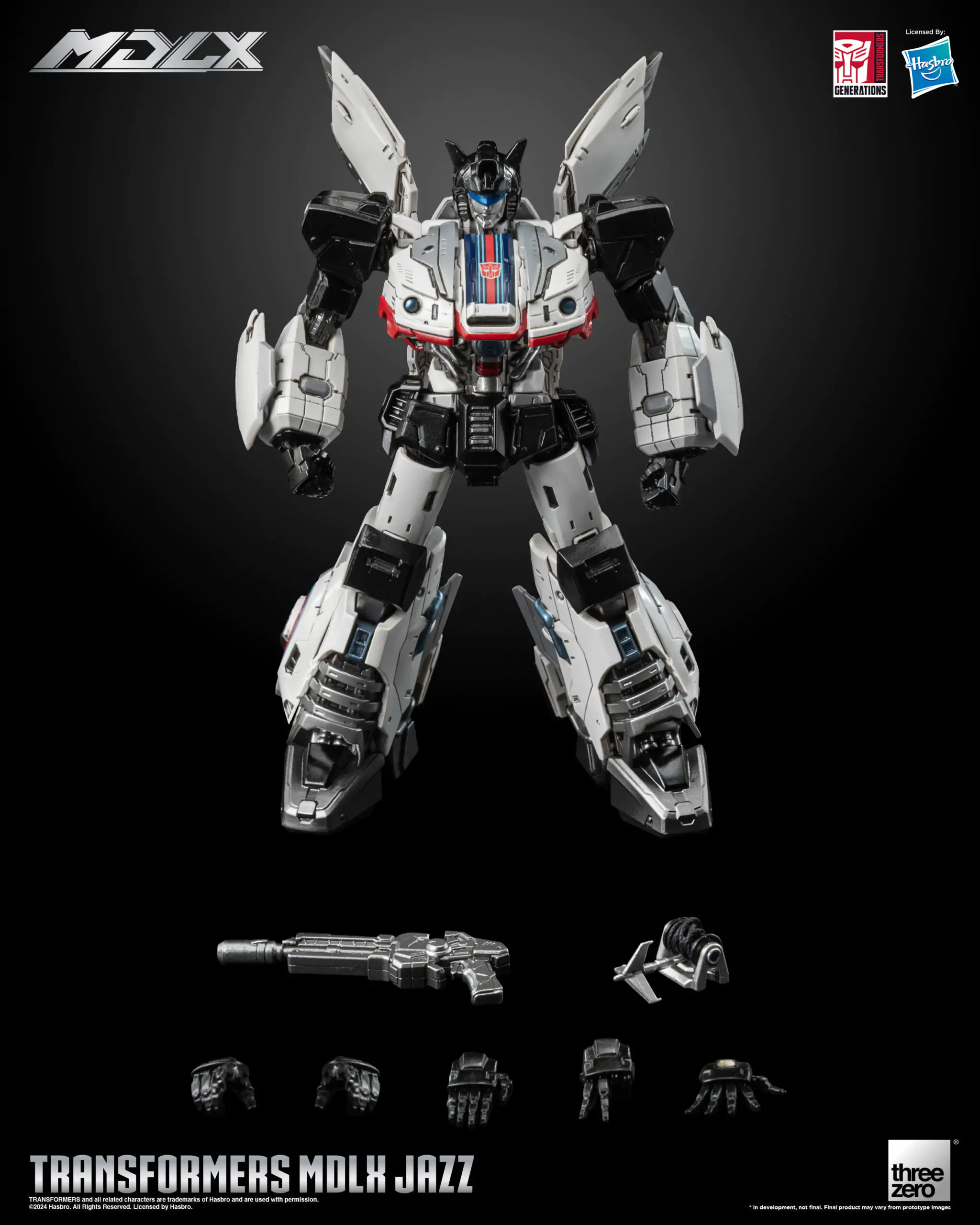 Threezero Transformers MDLX Articulated Figure Series Jazz - Image 8