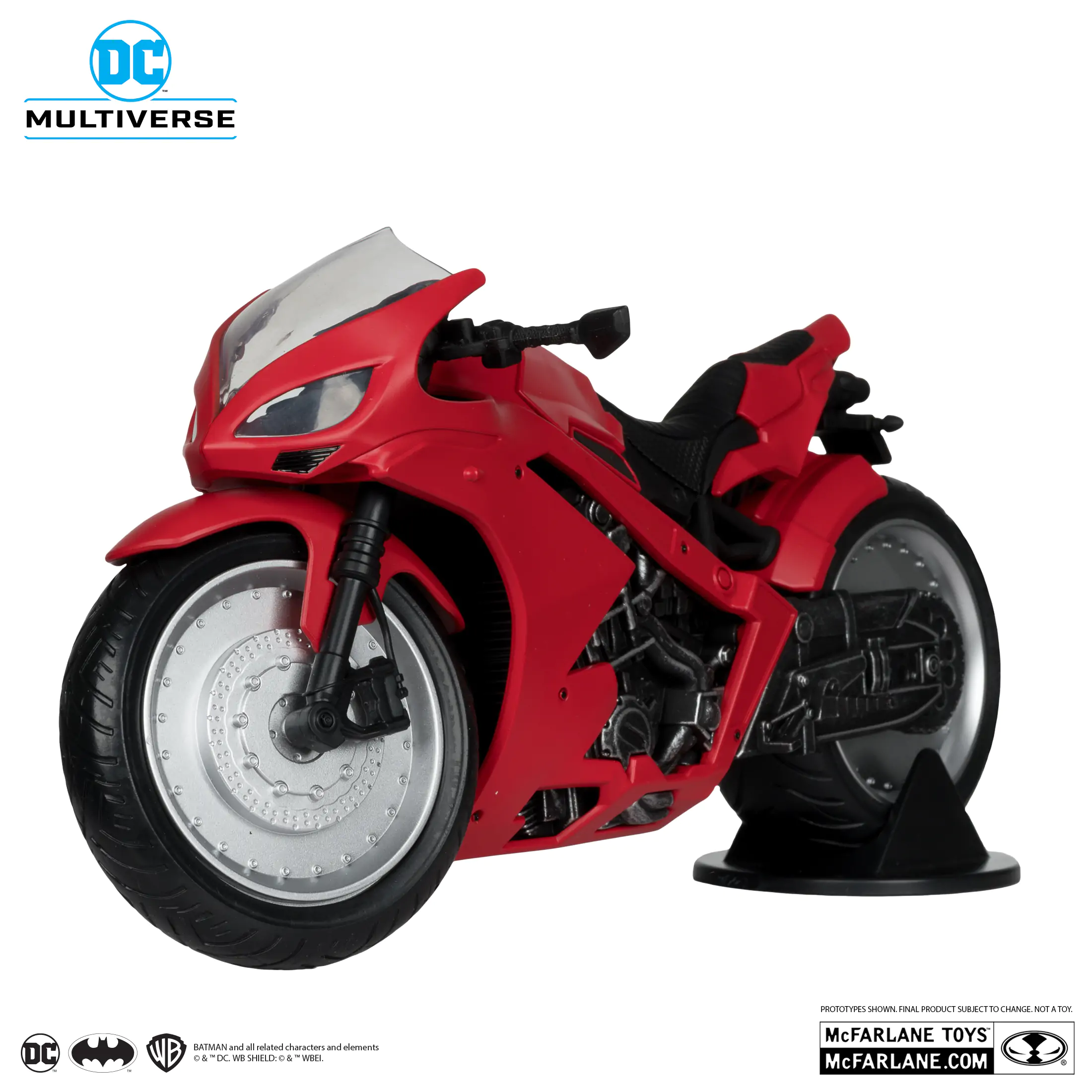 McFarlane Toys Red Hood’s Sportsbike (Red Hood: Outlaw) Vehicle - Image 4