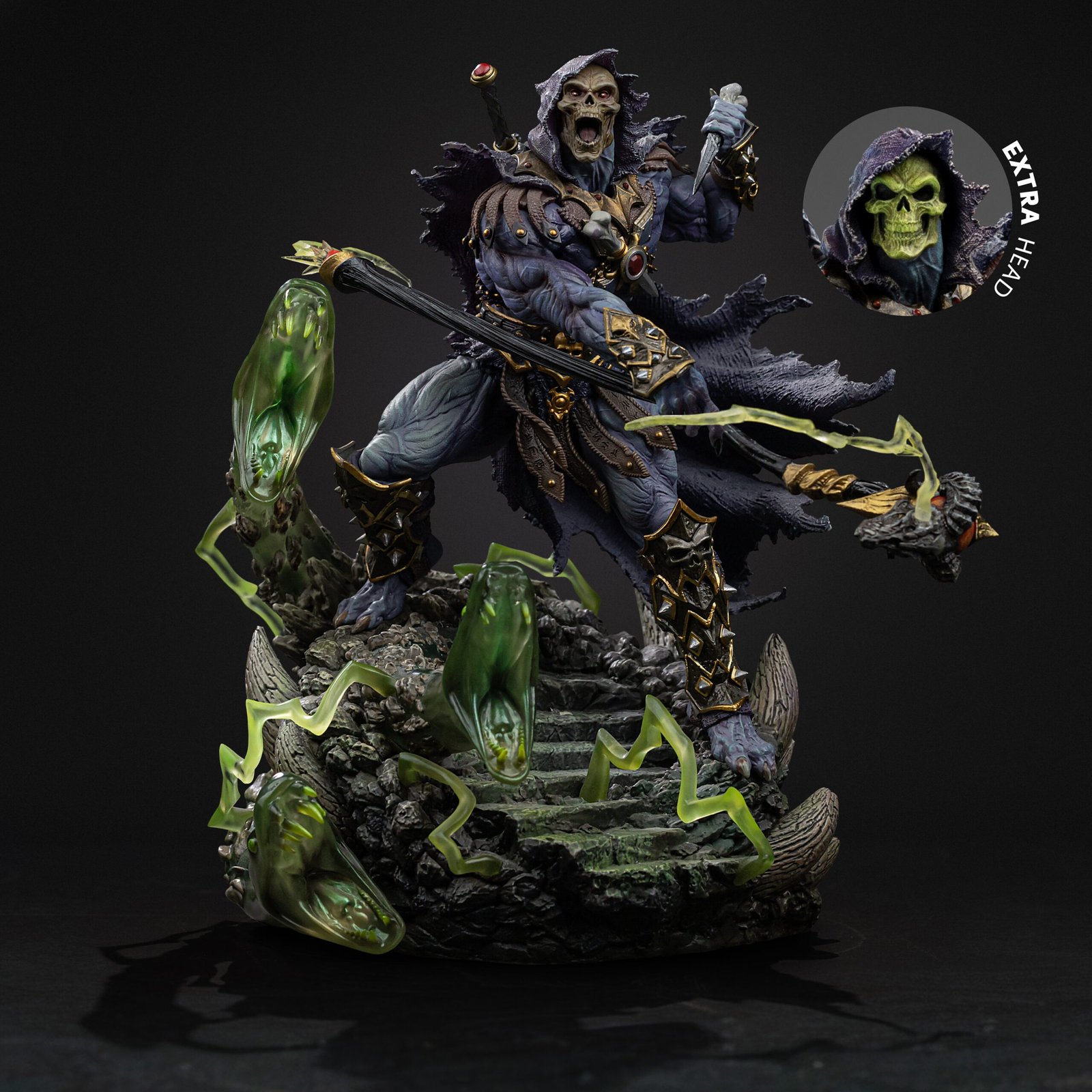 Iron Studios Skeletor Unleashed - Masters of the Universe - Art Scale 1/10 (FREE Delivery Within Metro Manila) - Image 13