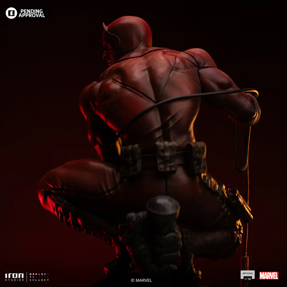 Iron Studios Daredevil Unleashed - Marvel Comics - Art Scale 1/10 (FREE A4 Poster) - Image 6