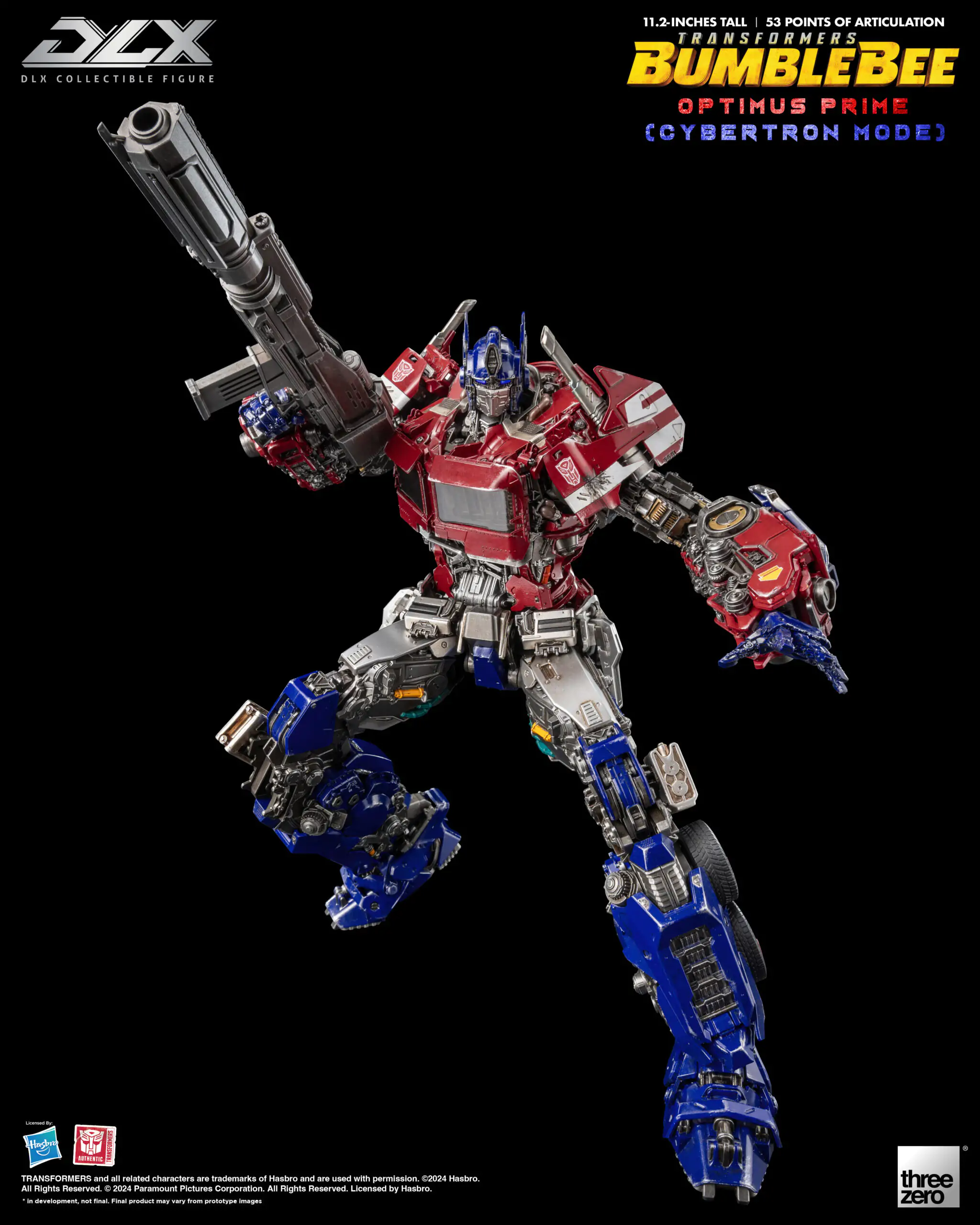 Threezero Transformers: Bumblebee DLX Scale Collectible Series Optimus Prime (Cybertron Mode) Action Figure - Image 2