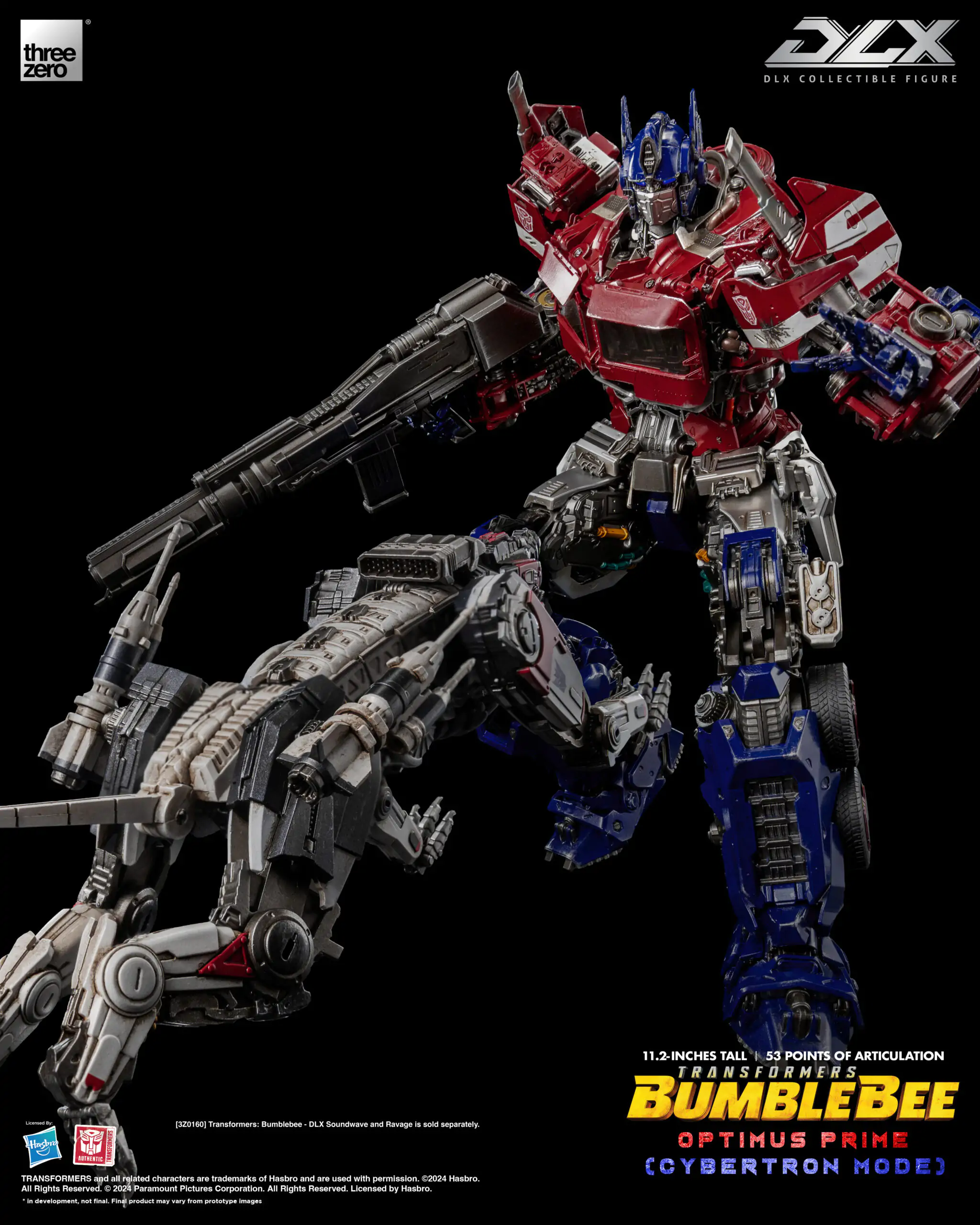 Threezero Transformers: Bumblebee DLX Scale Collectible Series Optimus Prime (Cybertron Mode) Action Figure - Image 11