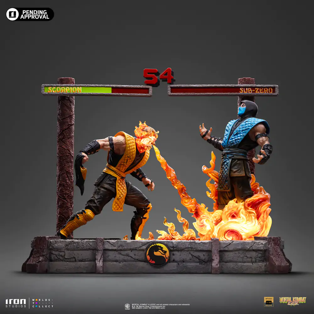 Iron Studios Scorpion Fatality - Mortal Kombat - Art Scale 1/10 (FREE DELIVERY Within Metro Manila) - Image 9