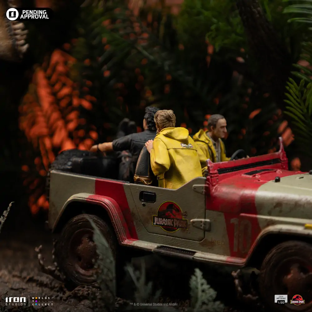 Iron Studios T-Rex Chase - Jurassic Park - Demi Art Scale 1/20 (FREE DELIVERY Within Metro Manila) - Image 9