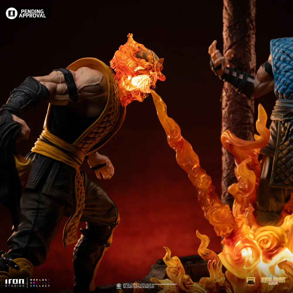 Iron Studios Scorpion Fatality - Mortal Kombat - Art Scale 1/10 (FREE DELIVERY Within Metro Manila) - Image 15