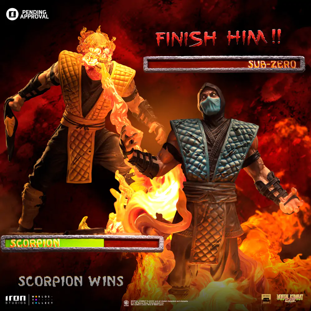 Iron Studios Scorpion Fatality - Mortal Kombat - Art Scale 1/10 (FREE DELIVERY Within Metro Manila) - Image 13