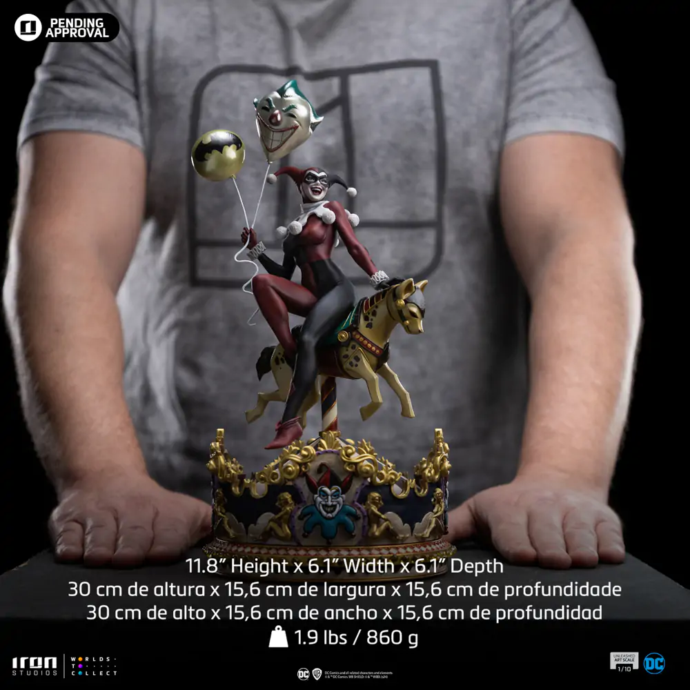 Iron Studios Harley Quinn Unleashed - DC Comics - Art Scale 1/10 (FREE DELIVERY Within Metro Manila) - Image 12