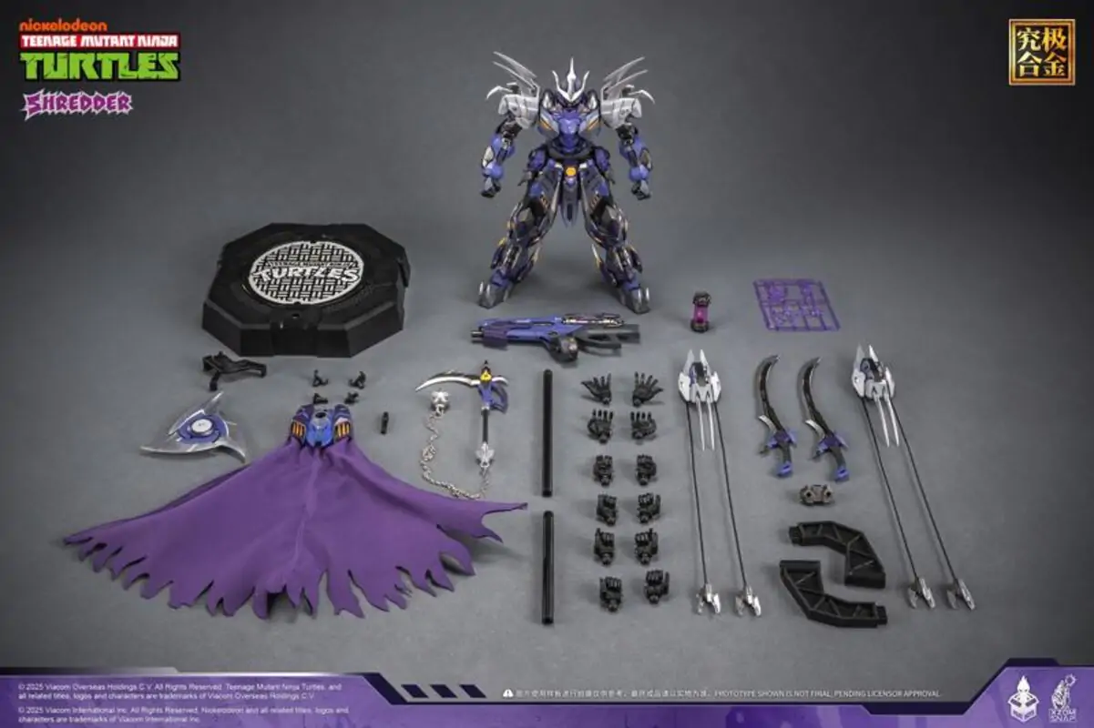 HEATBOYS Shredder Teenage Mutant Ninja Turtles - F&J Toy Collectibles