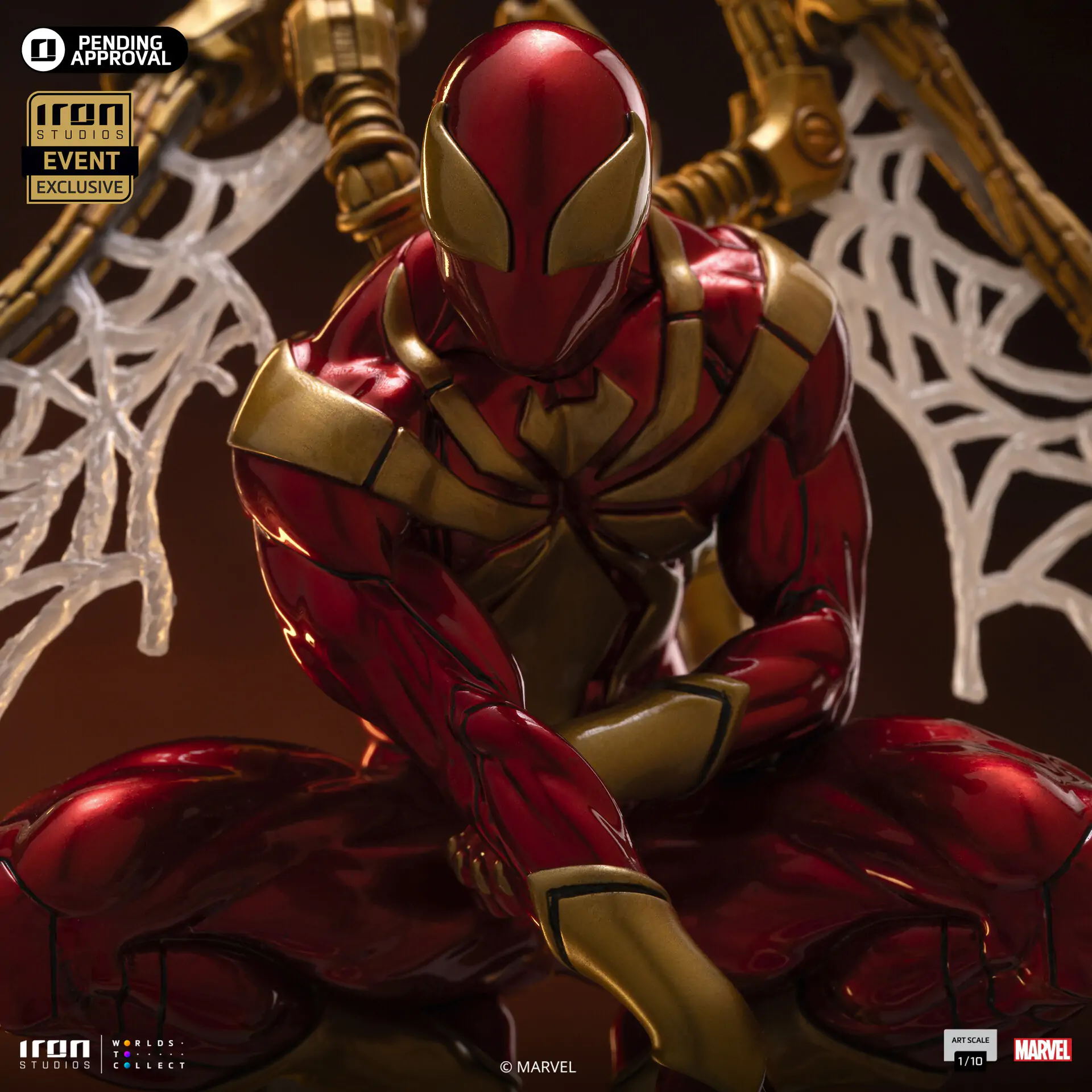 Iron Studios Spider-Man Iron Suit - Marvel Comics - Art Scale 1/10 CCXP 2024 Exclusive - Image 10