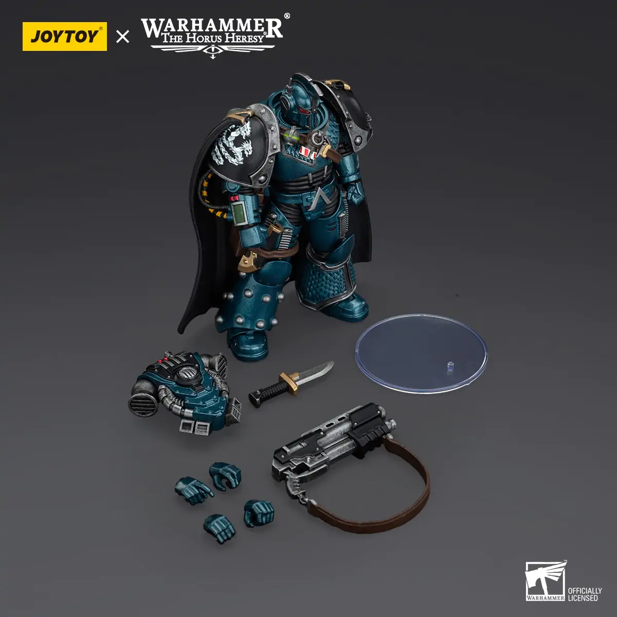 JoyToy Warhammer: The Horus Heresy Alpha Legion Saboteur Consul 1/18 Scale Action Figure - Image 6
