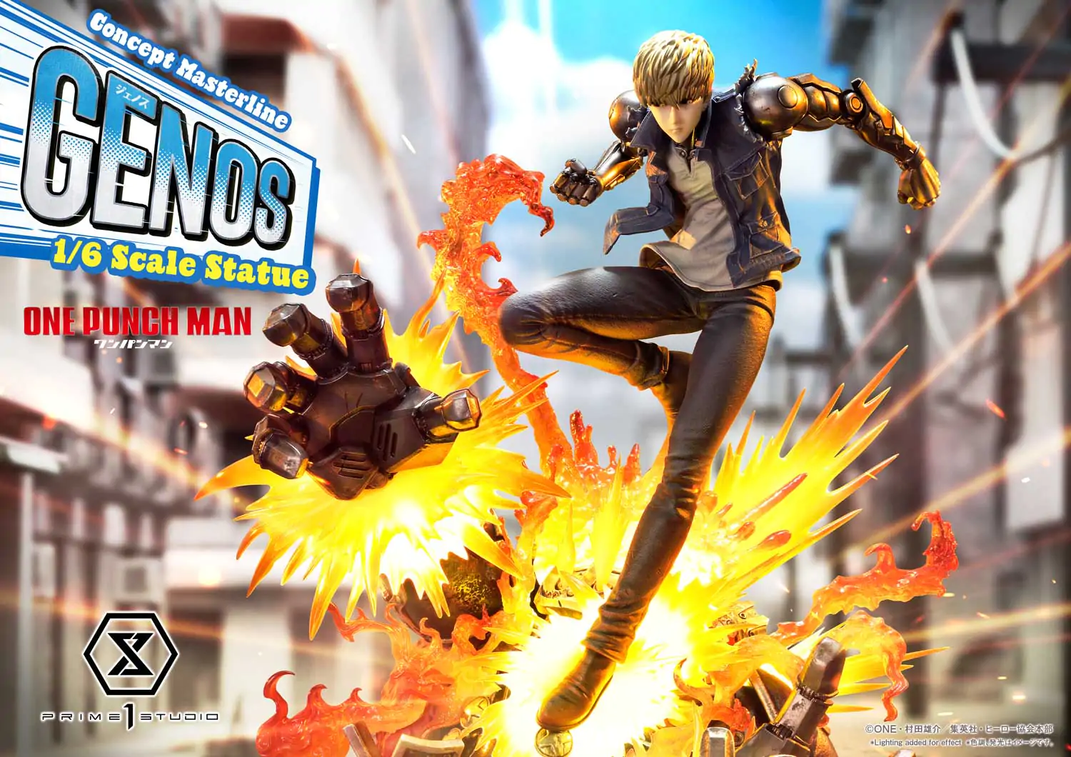 Prime1 Studio One-Punch Man Concept Masterline Genos 1/6 Scale Statue (FREE DELIVERY Within Metro Manila) - Image 35
