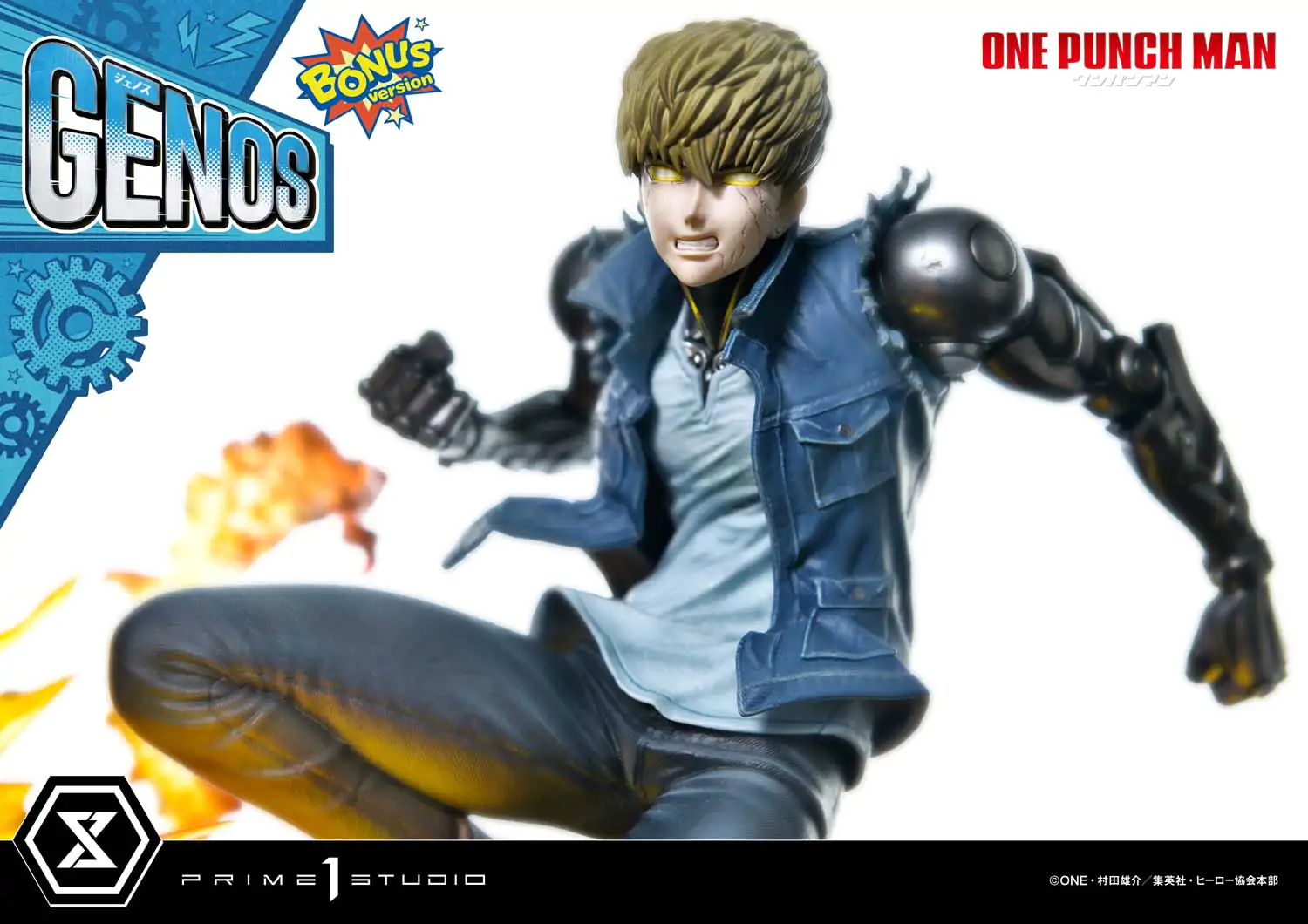 Prime1 Studio One-Punch Man Concept Masterline Genos (Bonus Ver.) 1/6 Scale Statue (FREE DELIVERY Within Metro Manila) - Image 6