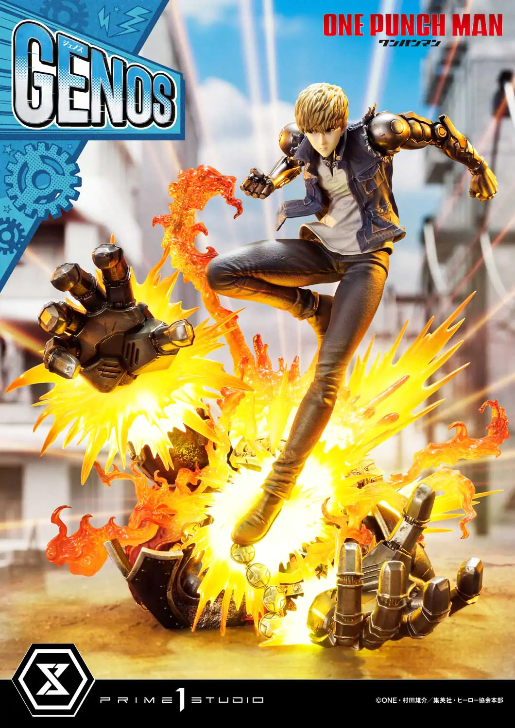 Prime1 Studio One-Punch Man Concept Masterline Genos 1/6 Scale Statue (FREE DELIVERY Within Metro Manila) - Image 33