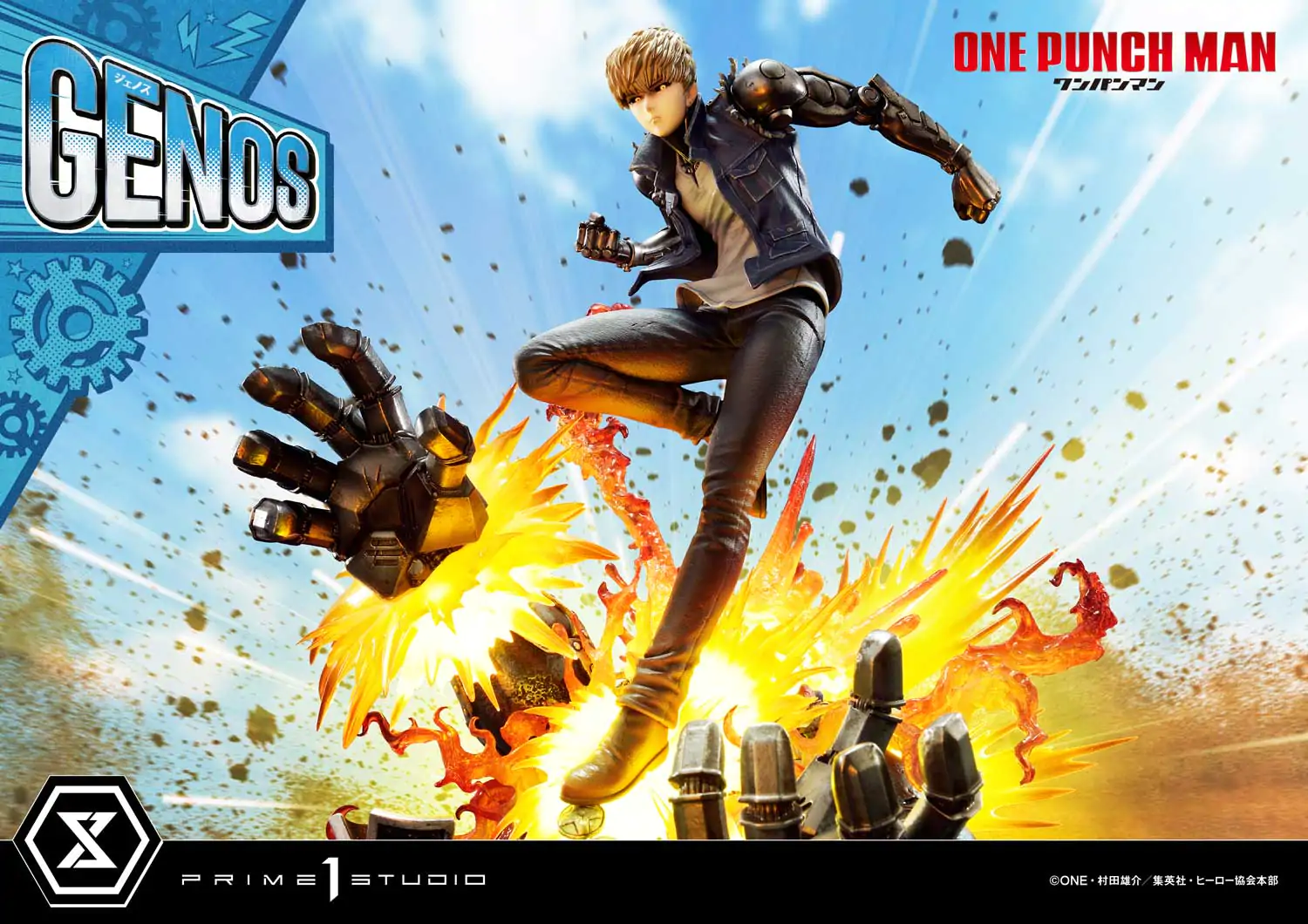 Prime1 Studio One-Punch Man Concept Masterline Genos 1/6 Scale Statue (FREE DELIVERY Within Metro Manila) - Image 31