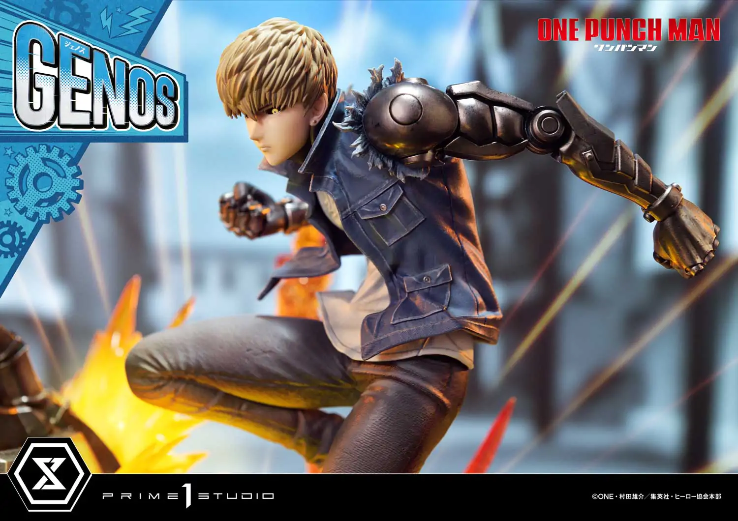 Prime1 Studio One-Punch Man Concept Masterline Genos 1/6 Scale Statue (FREE DELIVERY Within Metro Manila) - Image 30
