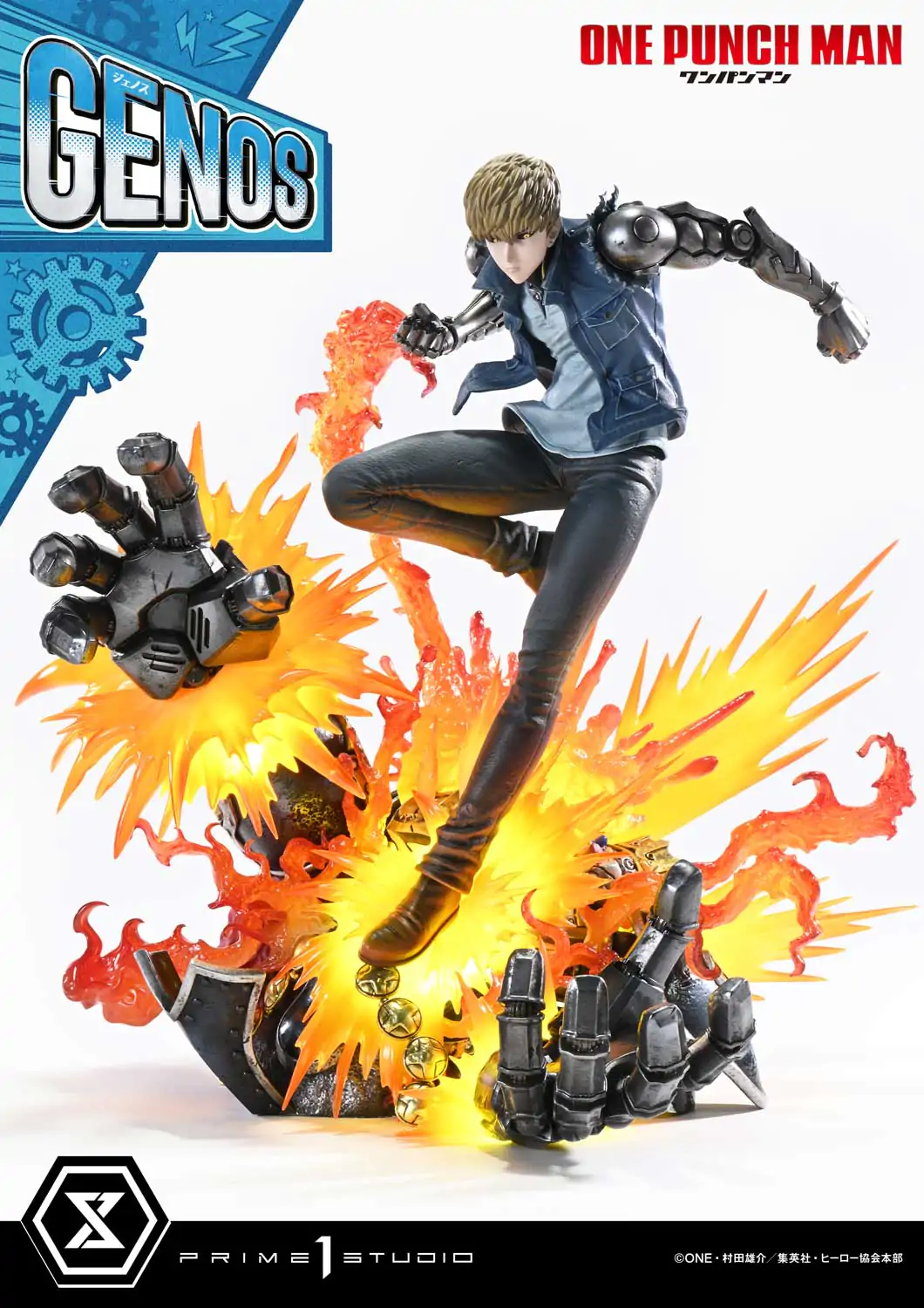Prime1 Studio One-Punch Man Concept Masterline Genos 1/6 Scale Statue (FREE DELIVERY Within Metro Manila) - Image 28