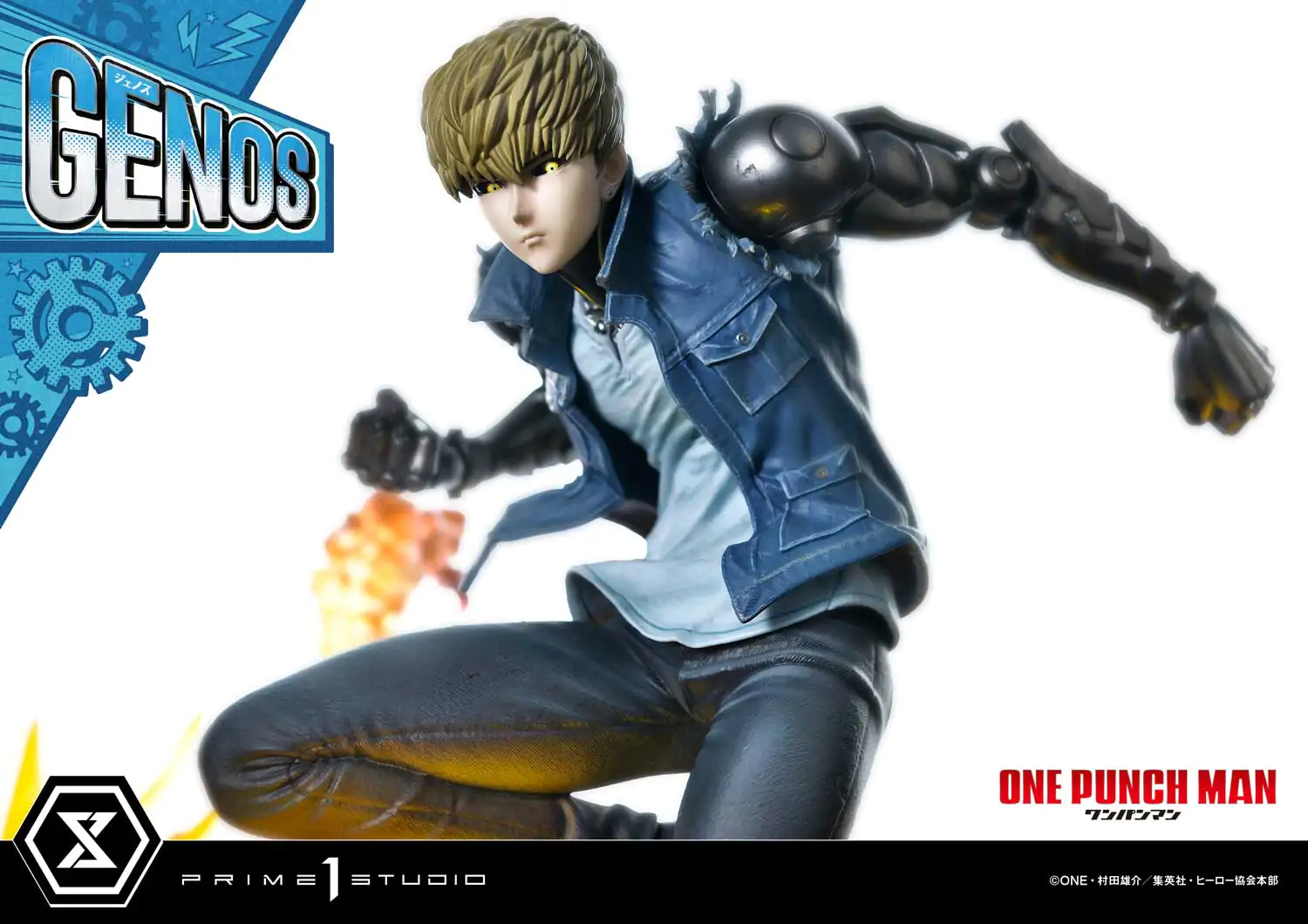 Prime1 Studio One-Punch Man Concept Masterline Genos 1/6 Scale Statue (FREE DELIVERY Within Metro Manila) - Image 22