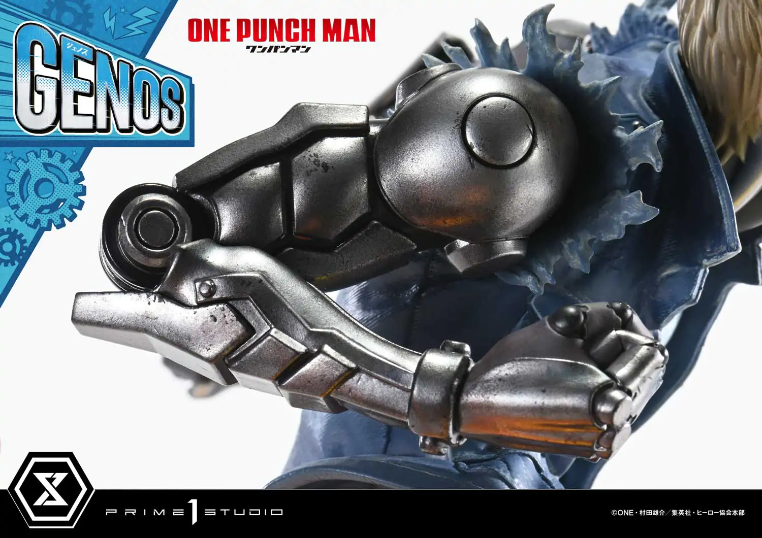 Prime1 Studio One-Punch Man Concept Masterline Genos 1/6 Scale Statue (FREE DELIVERY Within Metro Manila) - Image 21