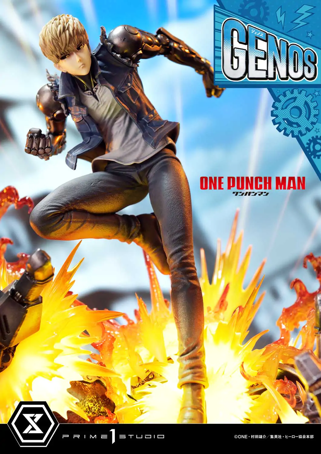 Prime1 Studio One-Punch Man Concept Masterline Genos 1/6 Scale Statue (FREE DELIVERY Within Metro Manila) - Image 18