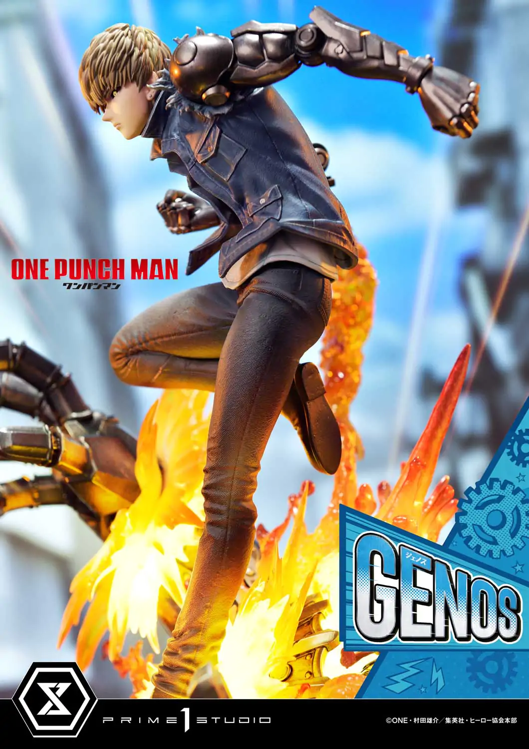 Prime1 Studio One-Punch Man Concept Masterline Genos 1/6 Scale Statue (FREE DELIVERY Within Metro Manila) - Image 17