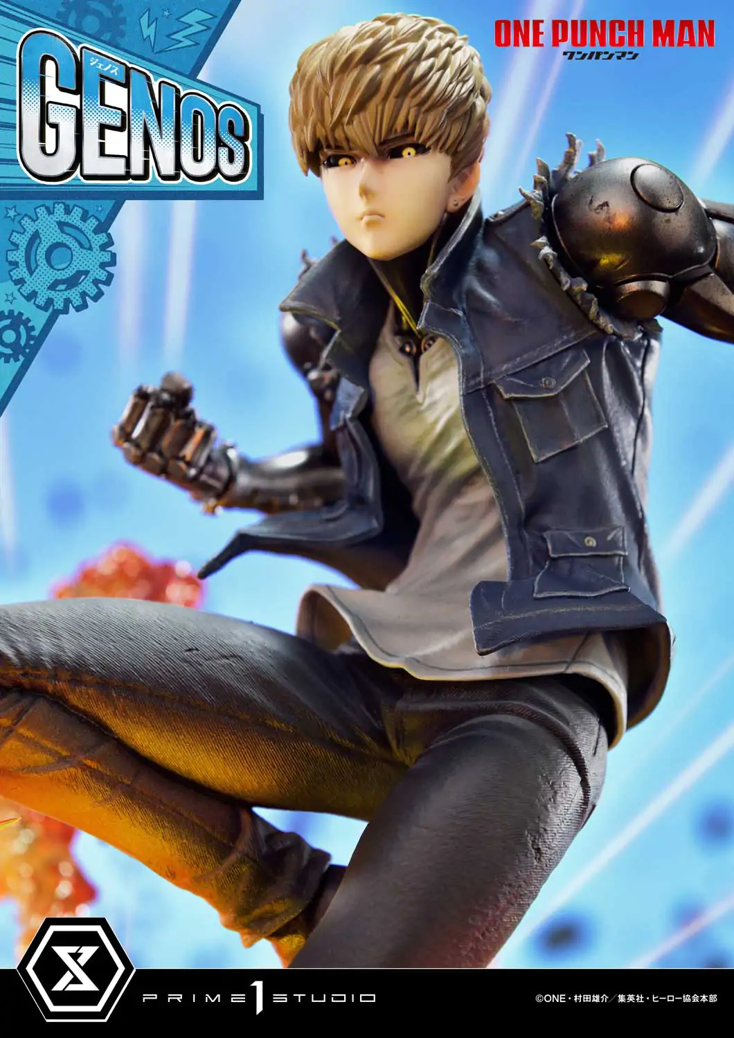 Prime1 Studio One-Punch Man Concept Masterline Genos 1/6 Scale Statue (FREE DELIVERY Within Metro Manila) - Image 16